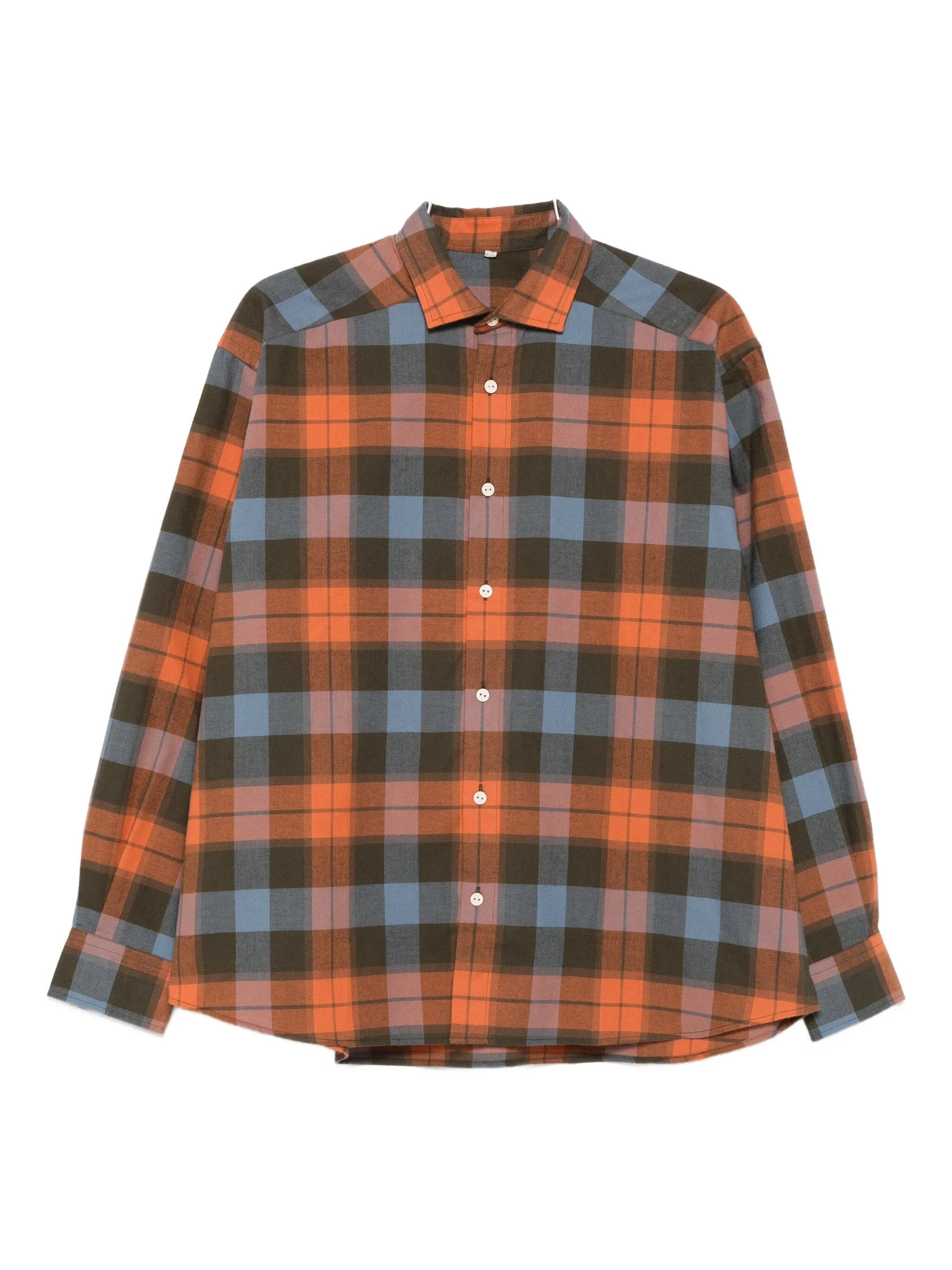 Baserange Plaid Cotton Shirt - 1