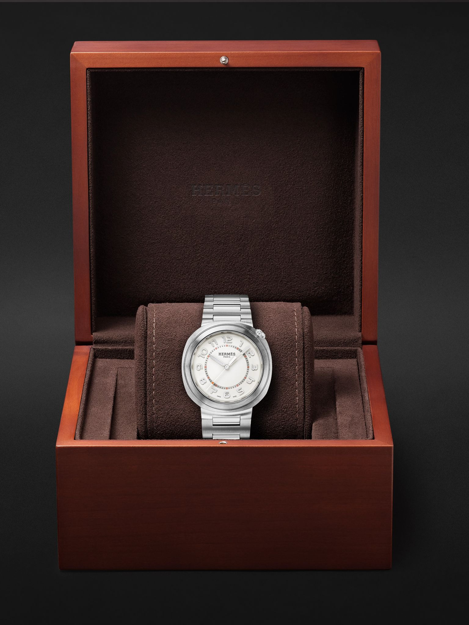 Cut Automatic 36mm Stainless Steel Watch, Ref. No. 403190WW00 Silver - 8