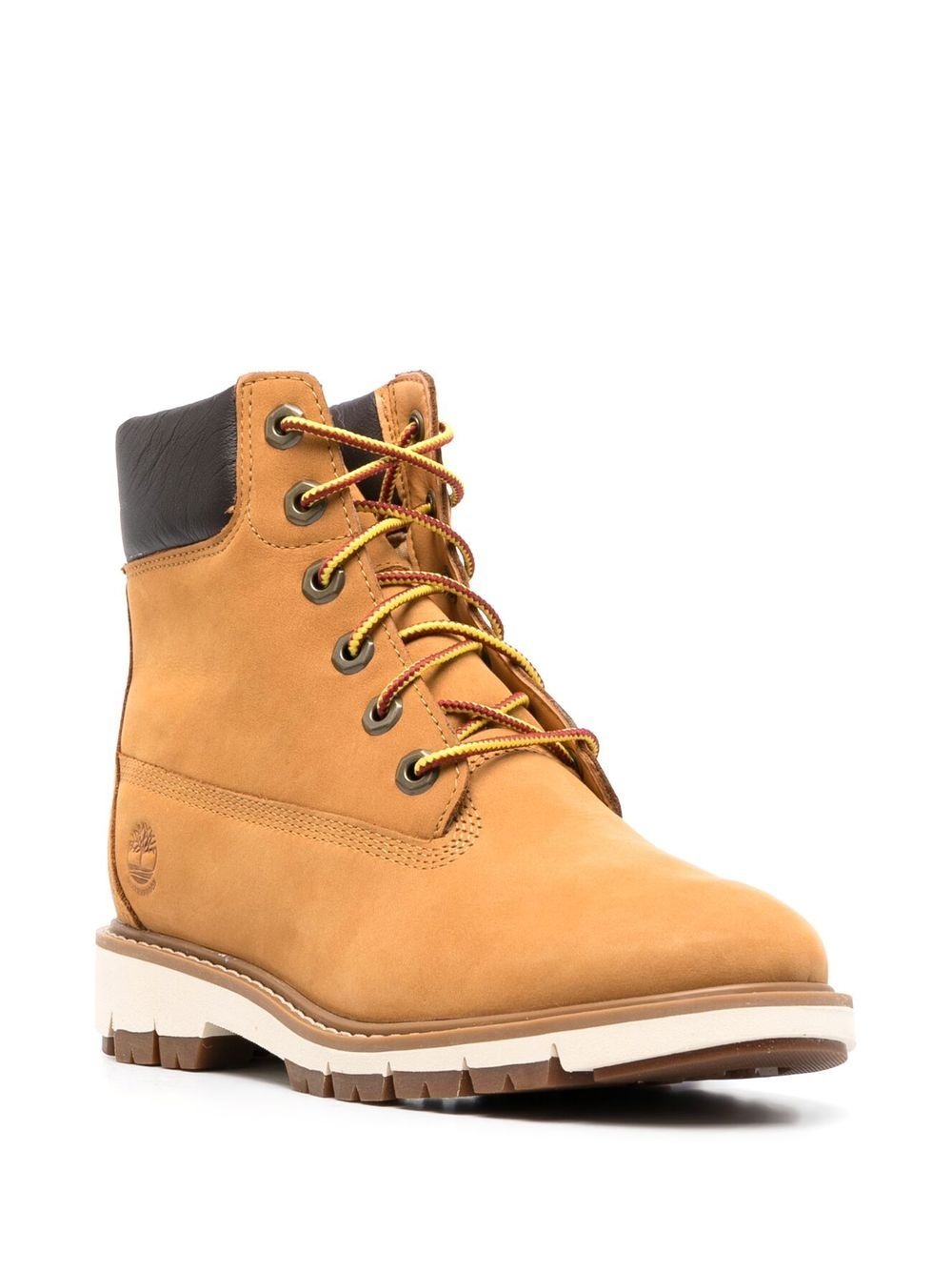 Lucia lace-up suede boots - 2