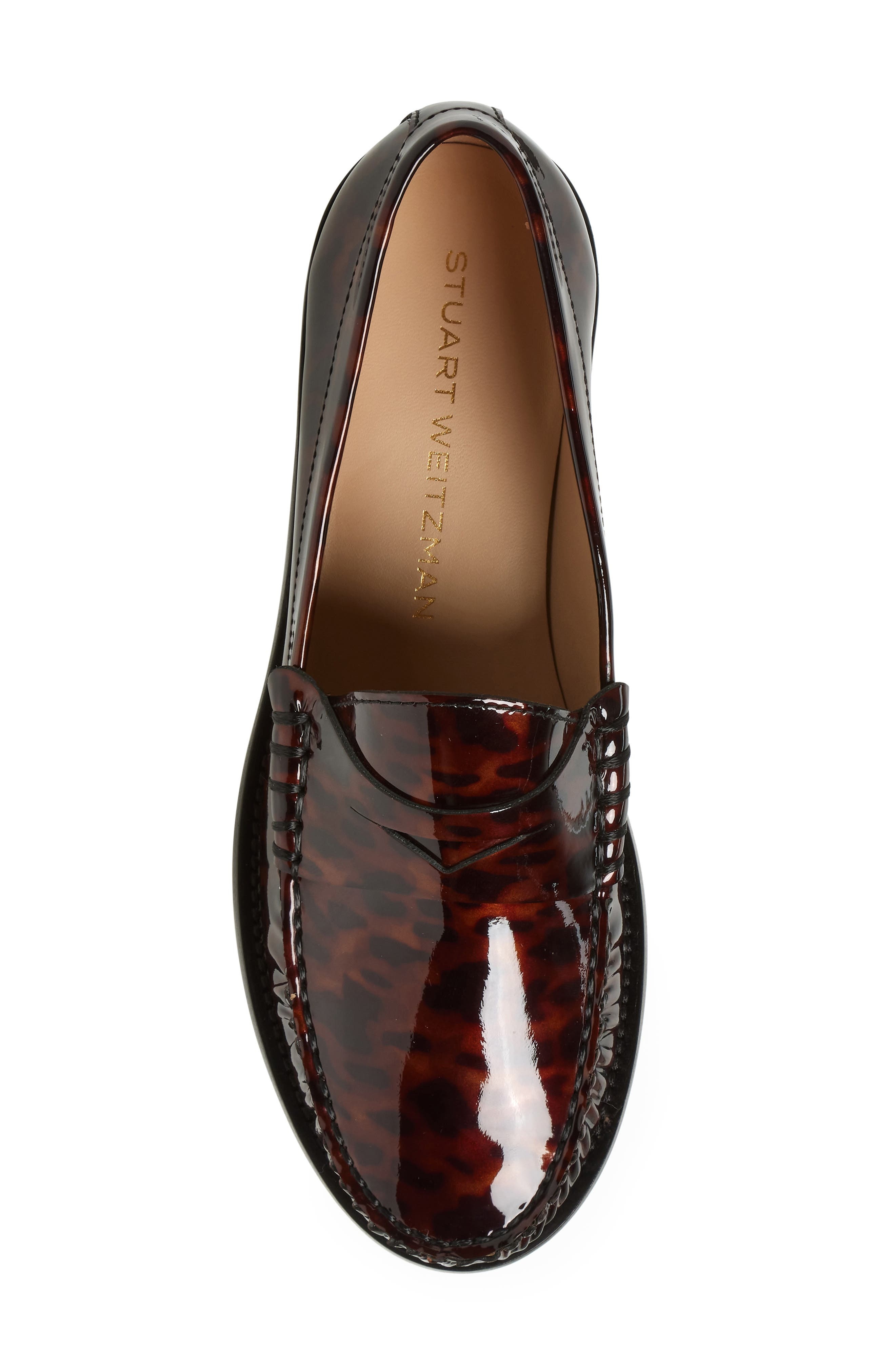 Stuart Weitzman Lottie Loafer in Dark Brown at Nordstrom - 5