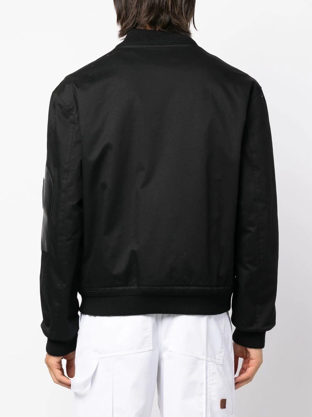 zipped-up bomber jacket - 4