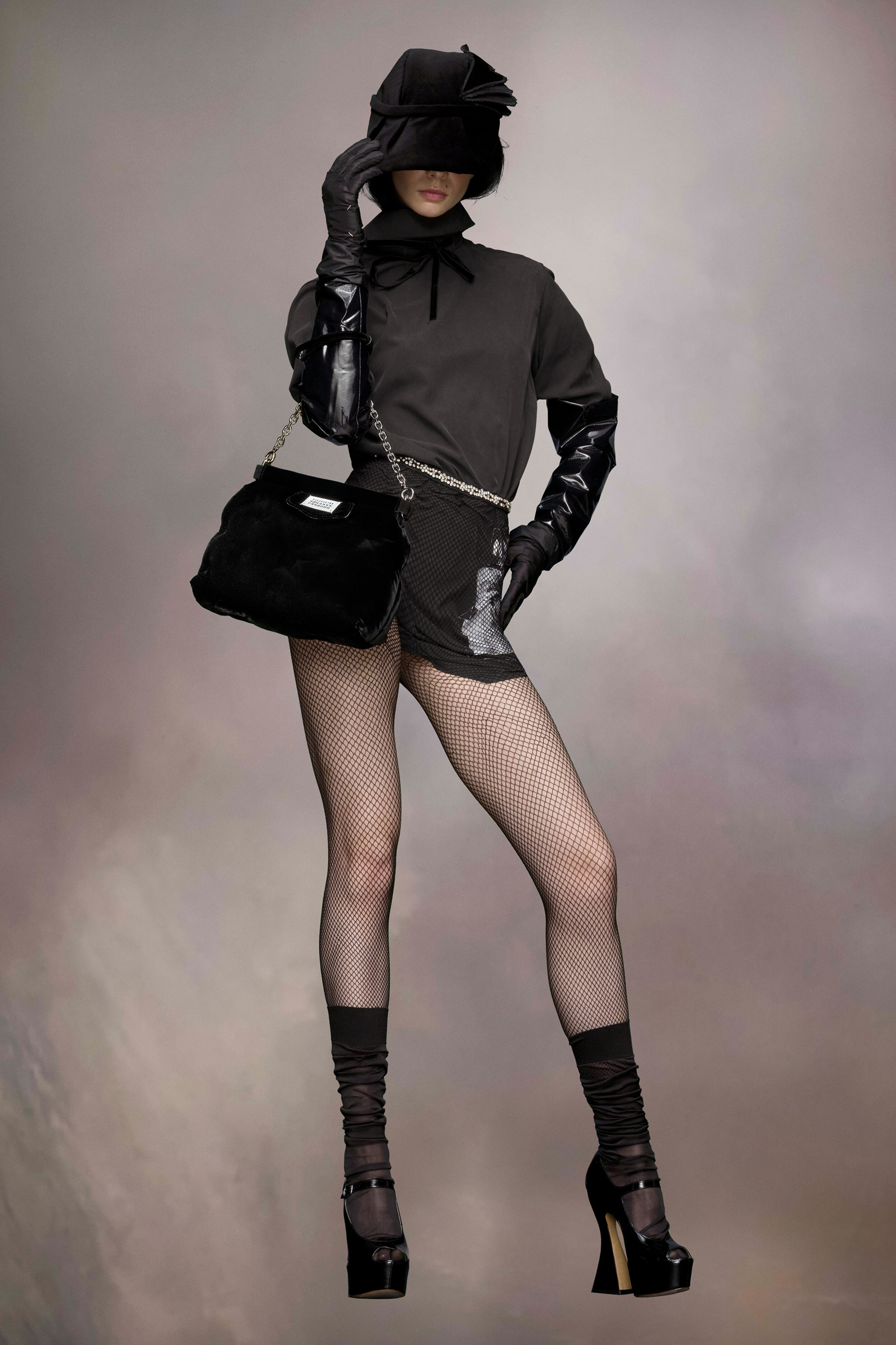 Maison Margiela Glam Slam classique small Velvet | REVERSIBLE