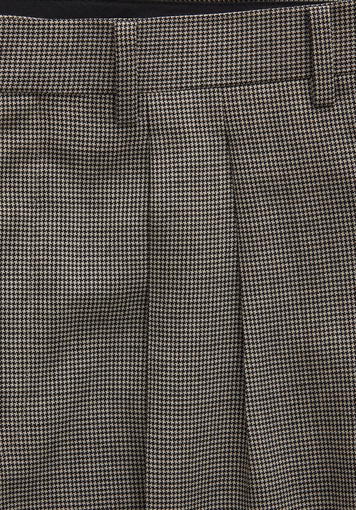 TROUSER 55 BLACK SHARKTOOTH - 4