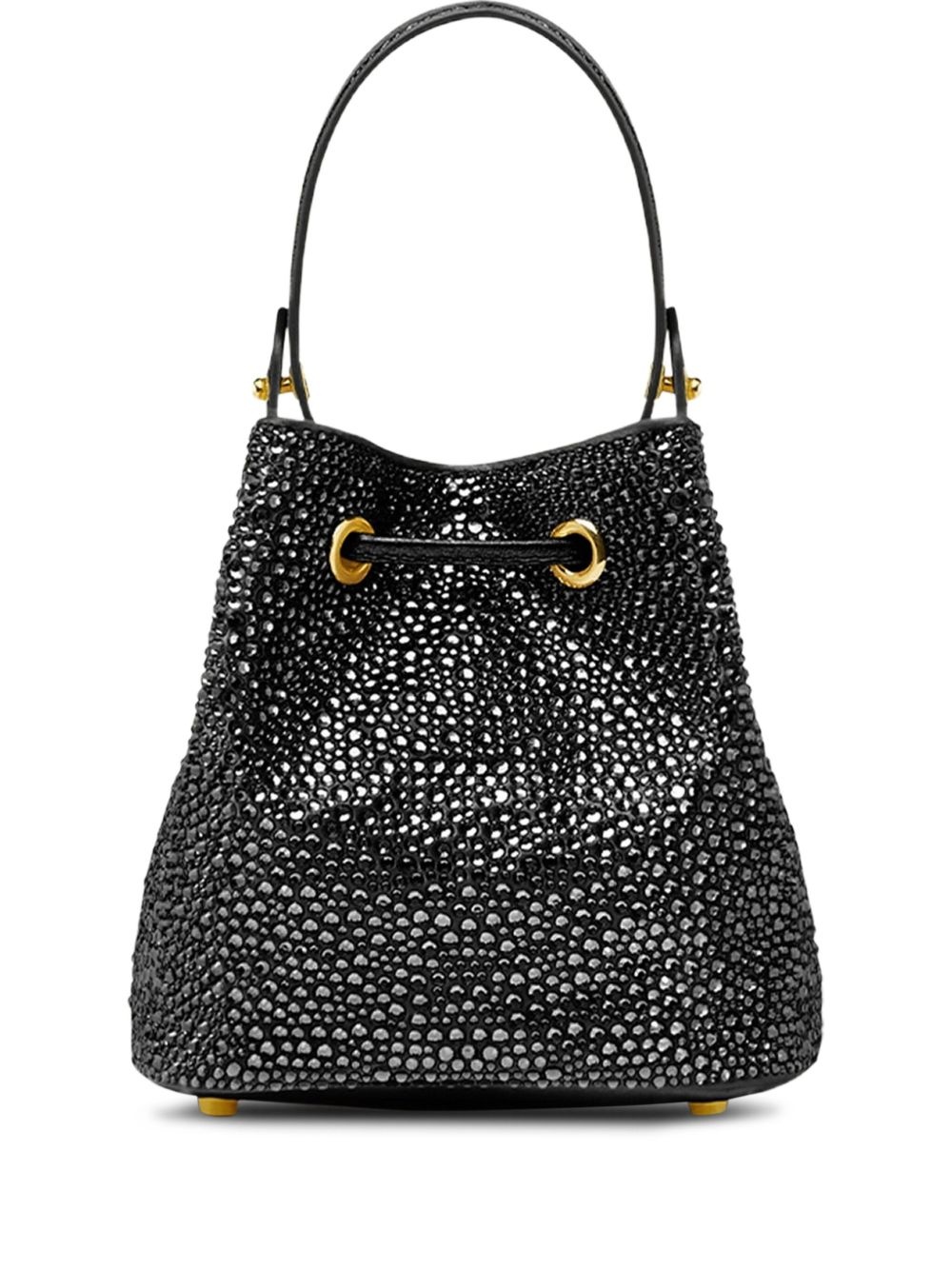 La Medusa crystal-embellished mini bucket bag - 2