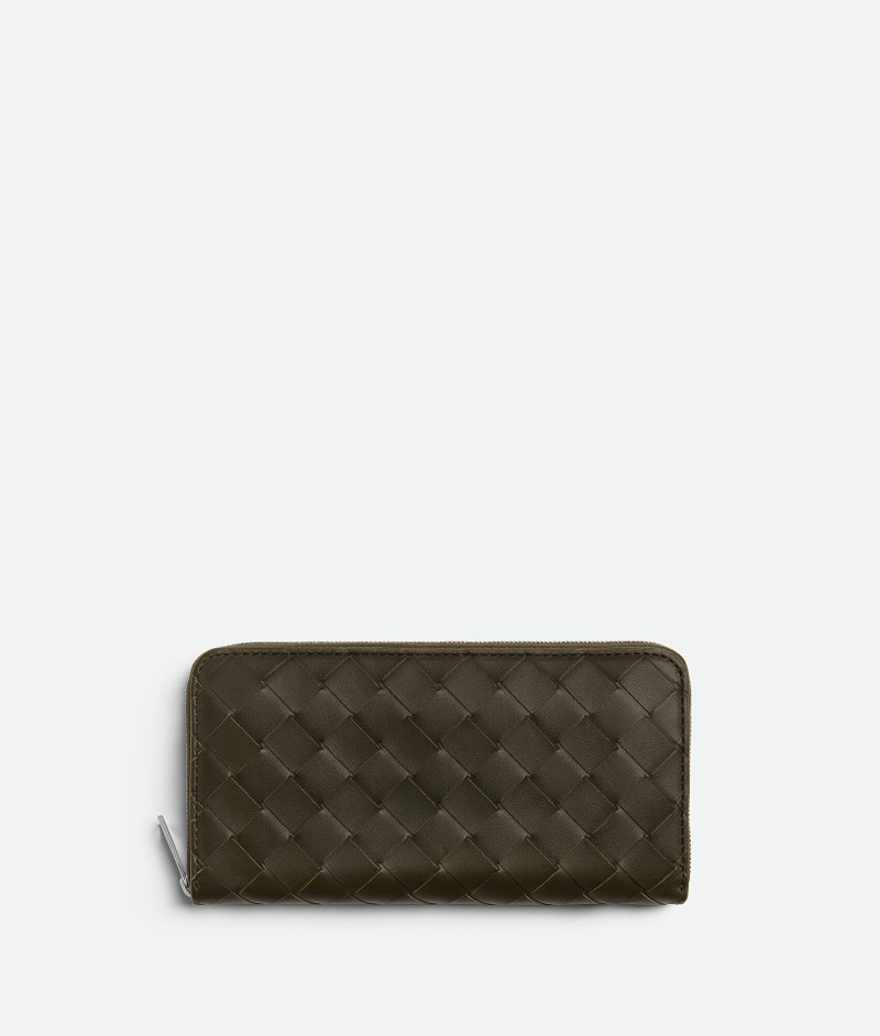 Intrecciato Zip Around Wallet 1