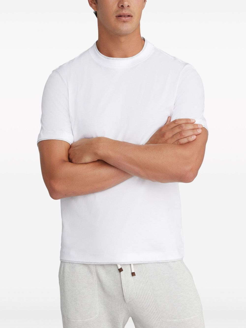 Crew-Neck T-Shirt - 3
