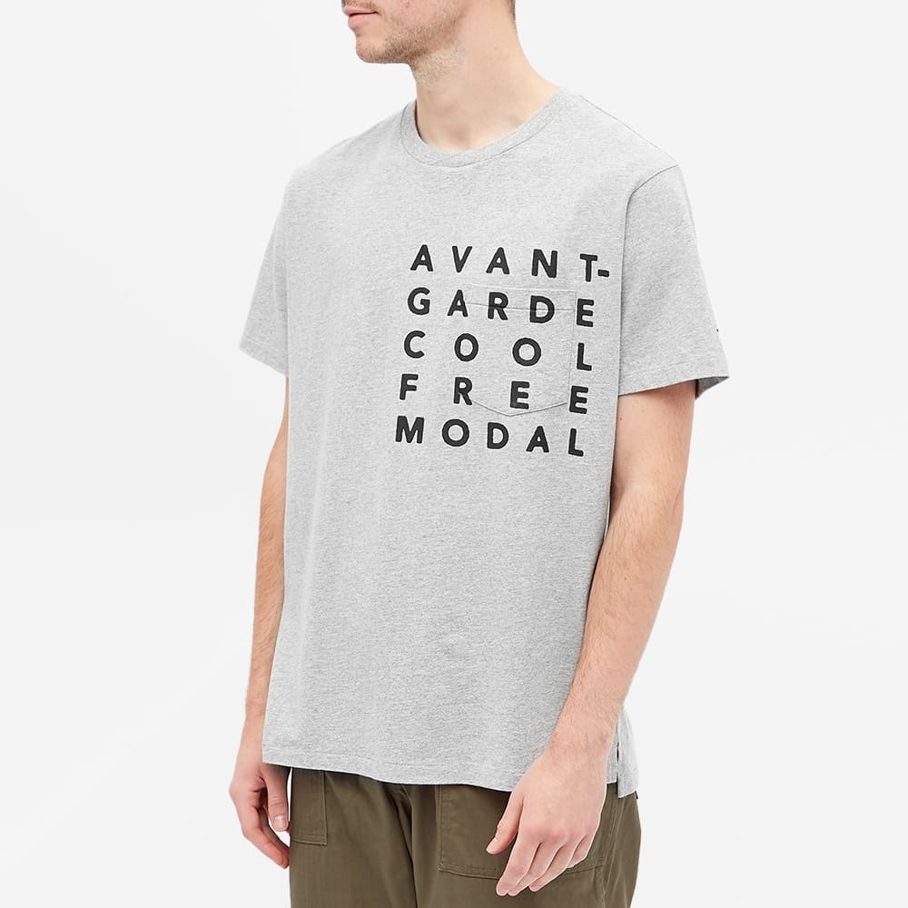 Engineered Garments Avant Printed Cross Crew Tee - 5