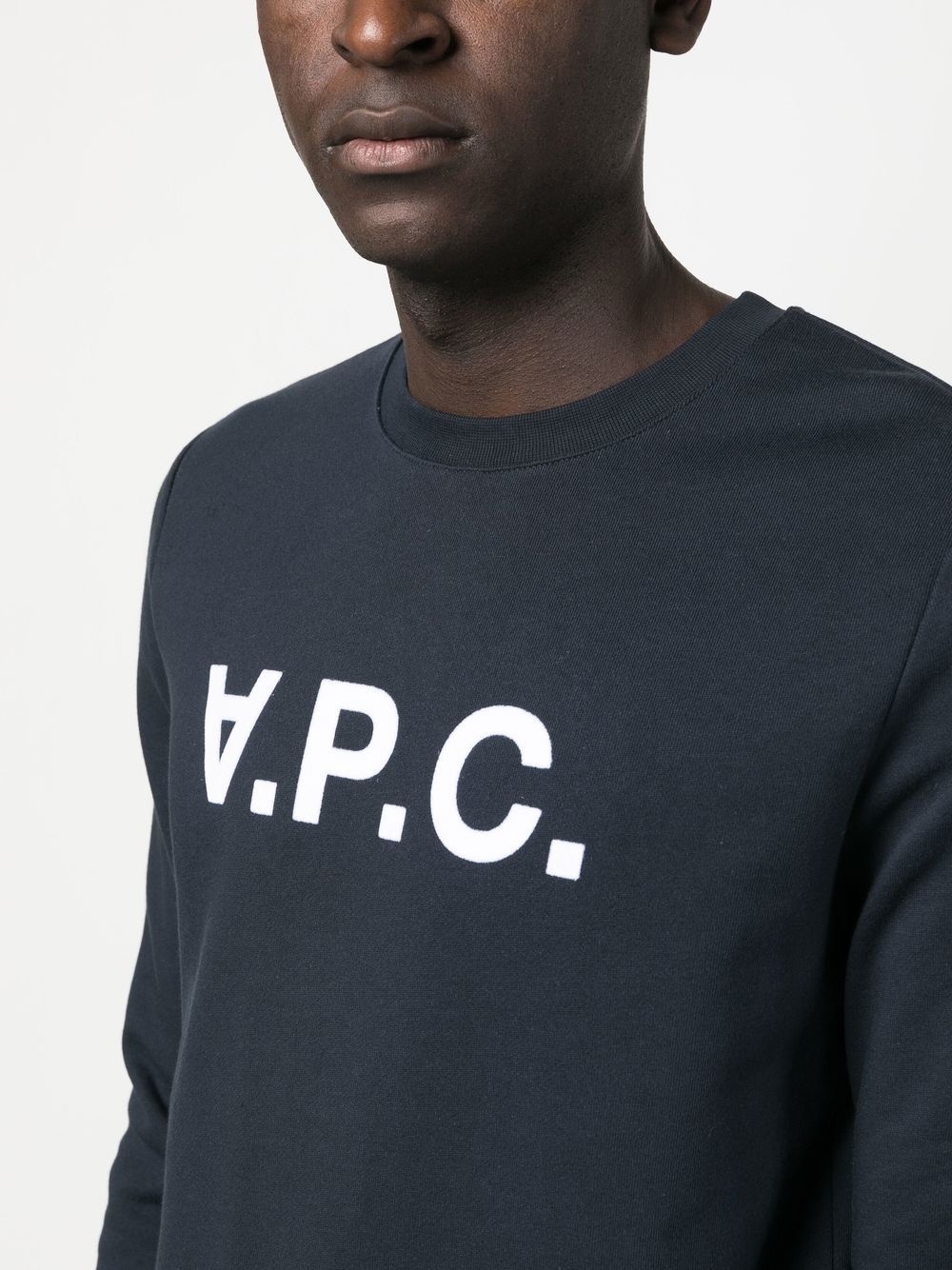 VPC logo-print cotton sweatshirt - 5