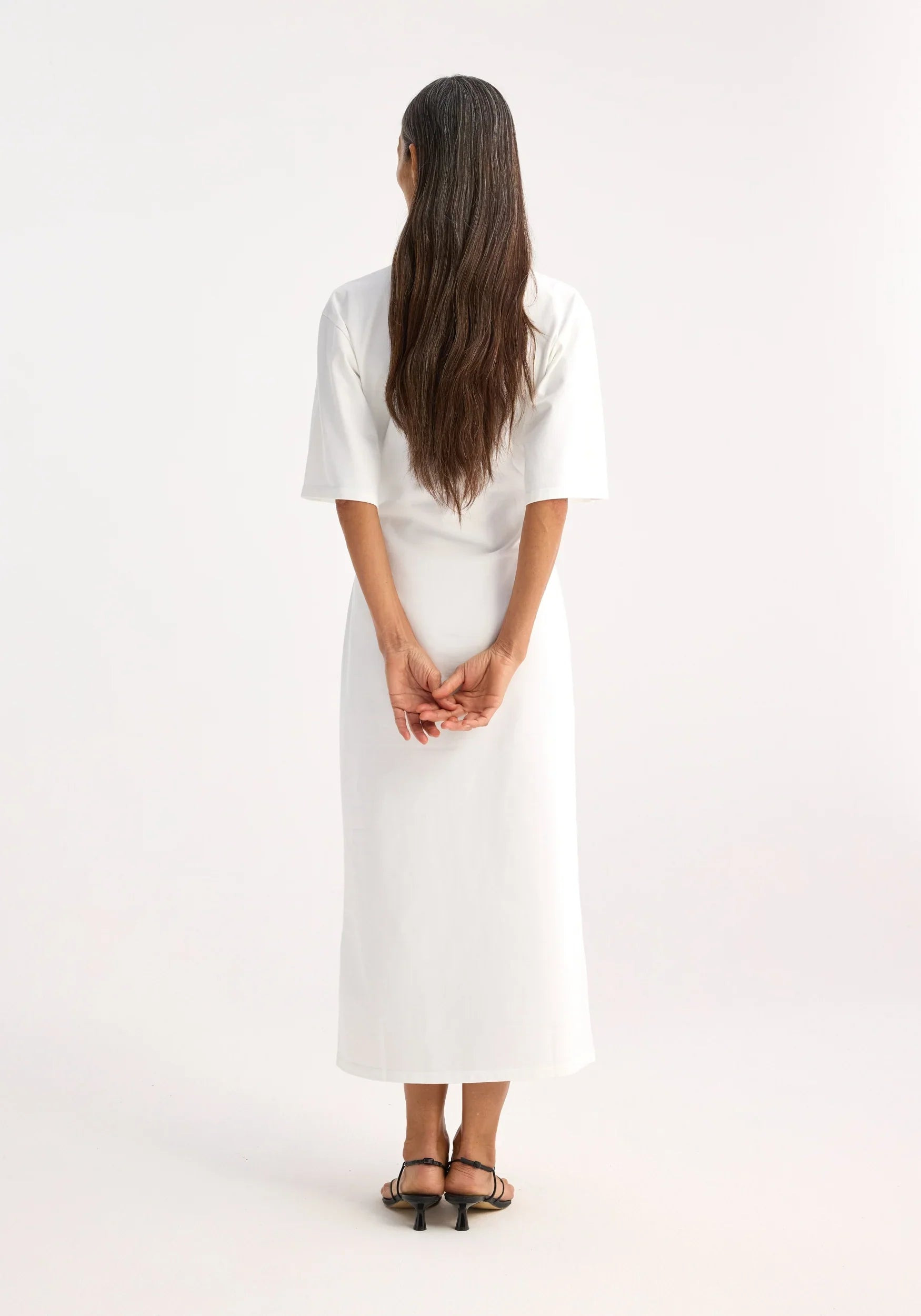 Jersey Fitted T-Shirt Dress - 6