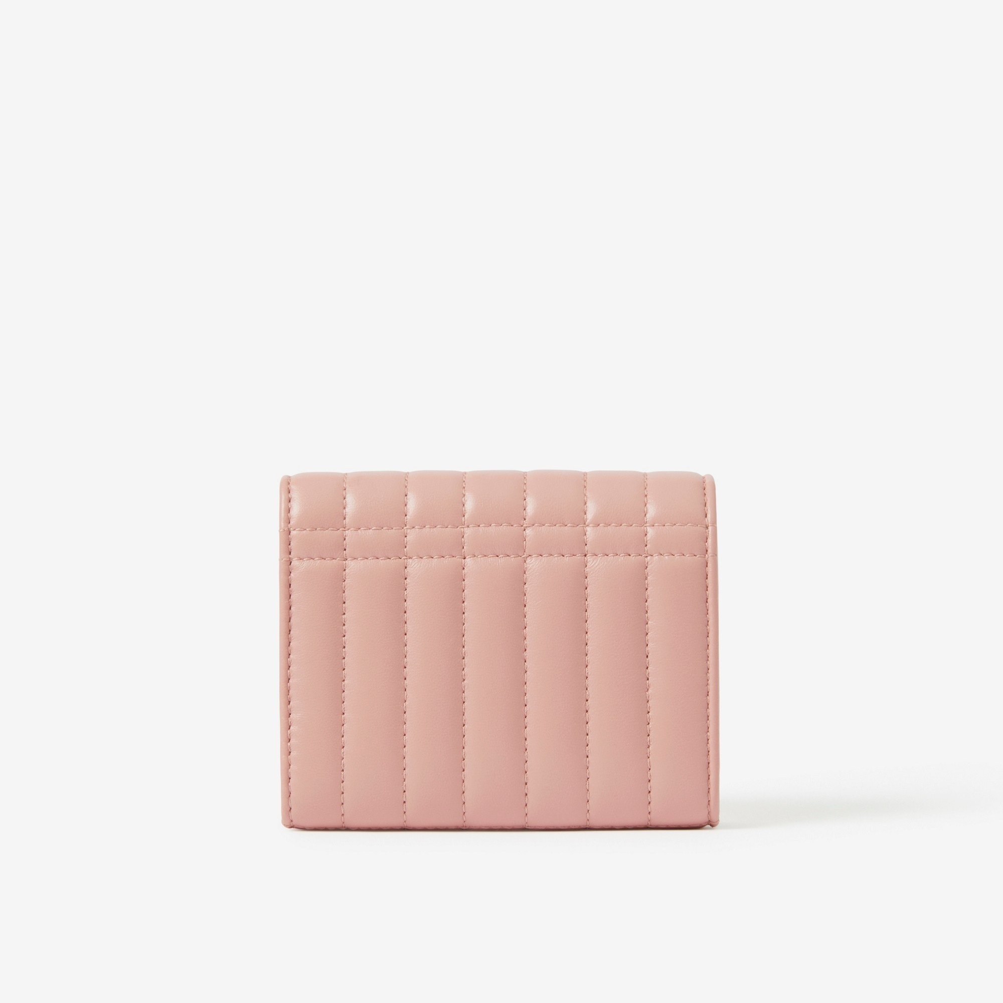 Quilted Leather Small Lola Folding Wallet - 3