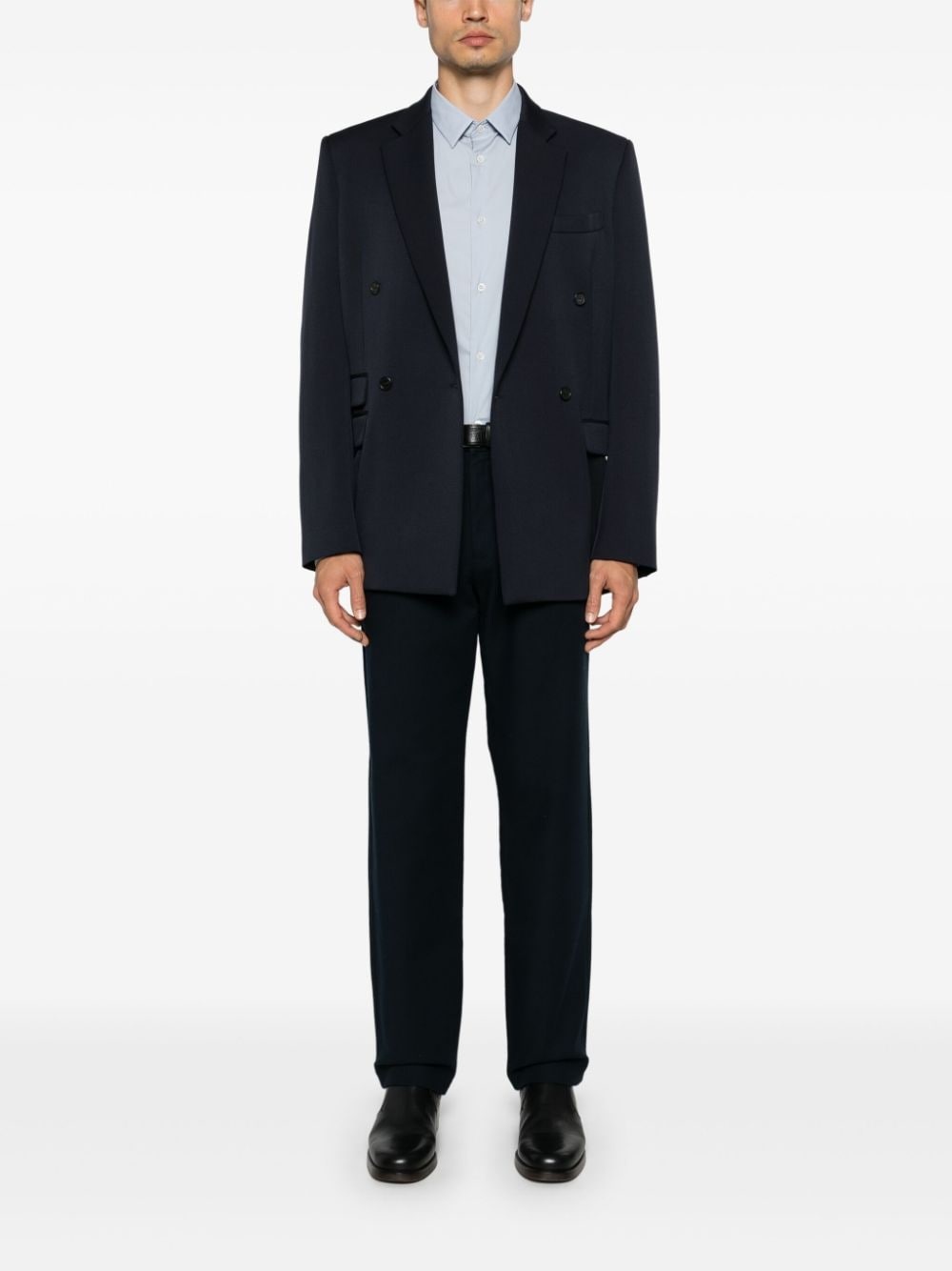 logo-plaque trousers - 2