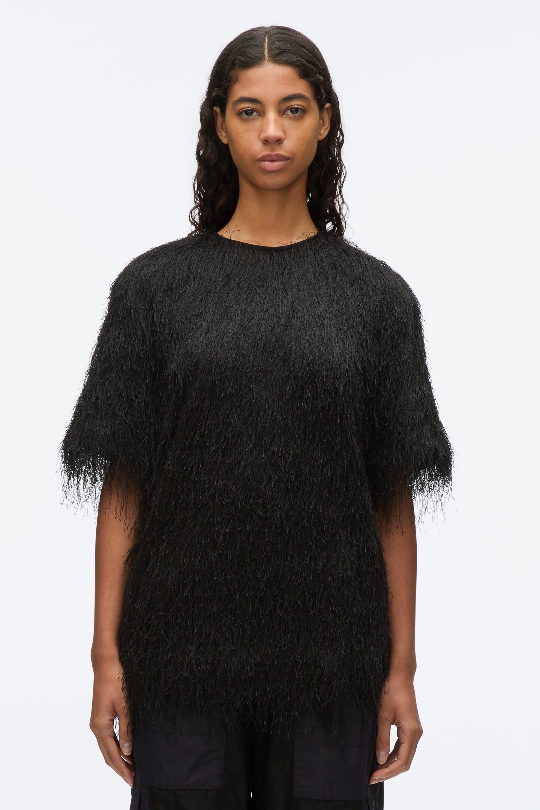 Fringe Boxy Tee - 3