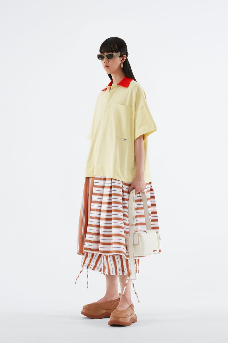 SUNNEI CREAM POLO DRESS outlook