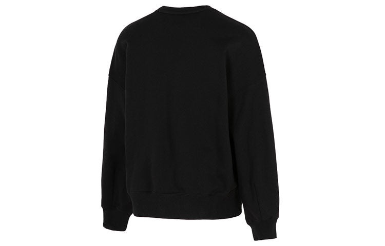 (WMNS) PUMA Better Classic Relaxed Crew 'Black' 673570-01 - 2