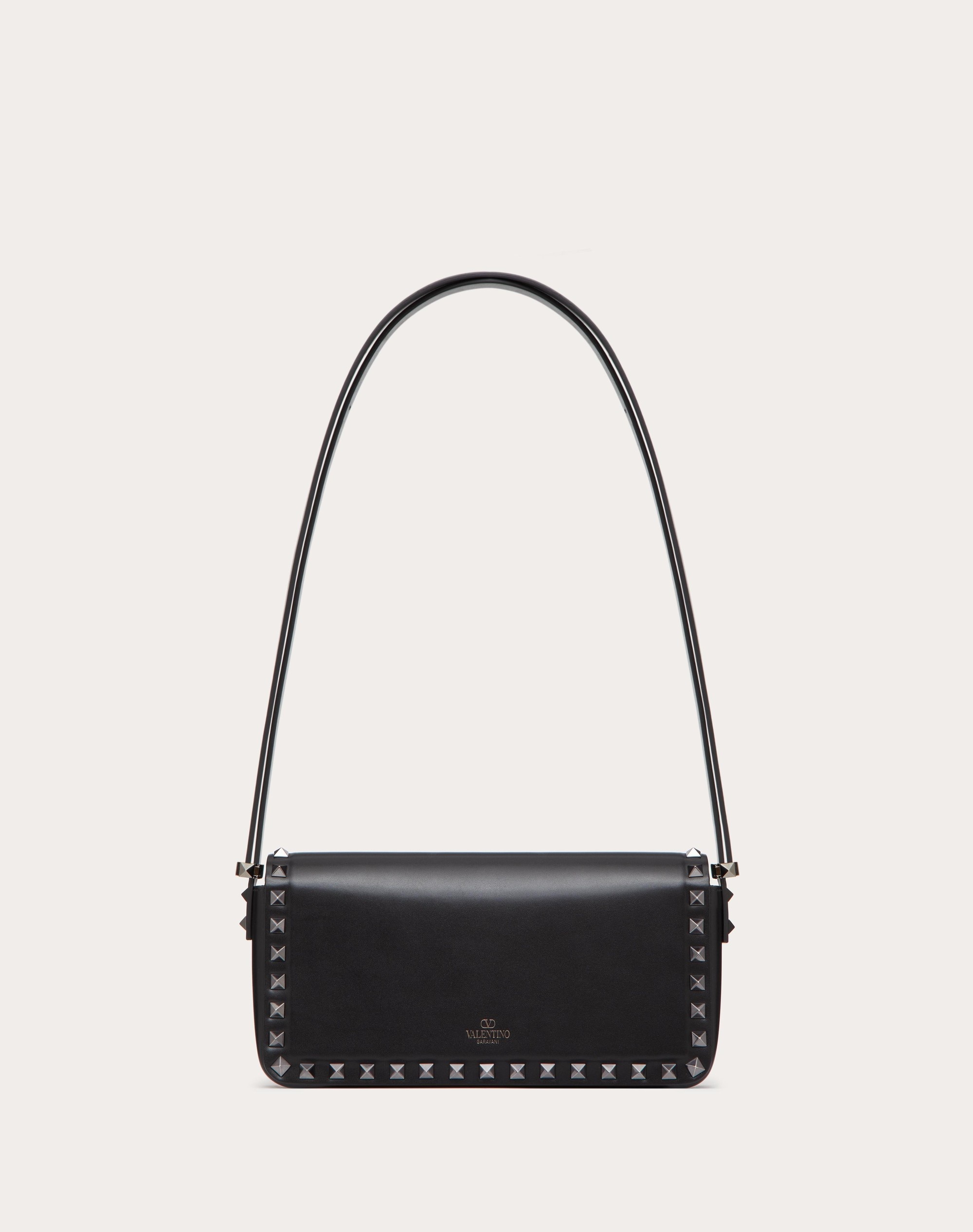 ROCKSTUD23 E/W SMOOTH CALFSKIN SHOULDER BAG - 4