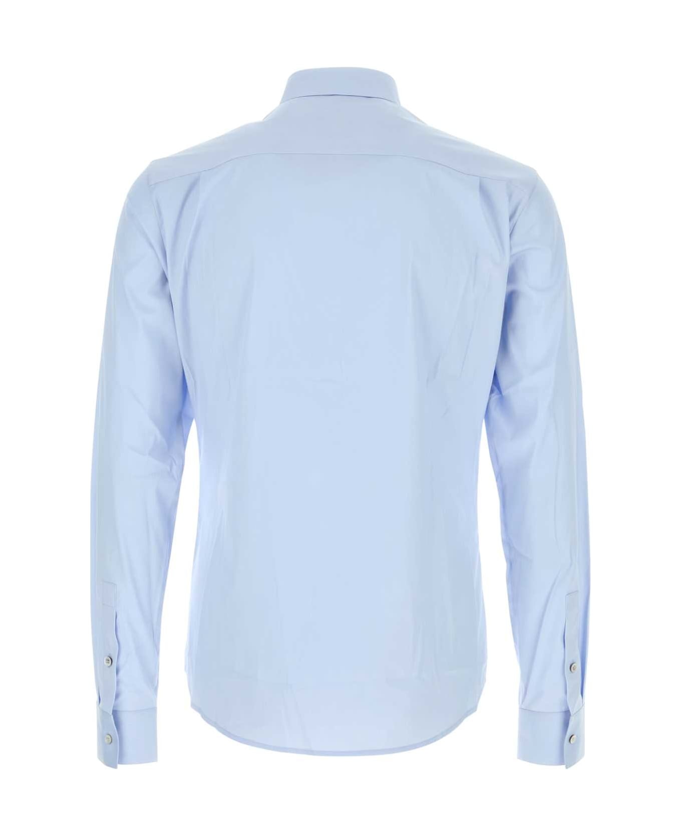 Light Blue Poplin Shirt - 2