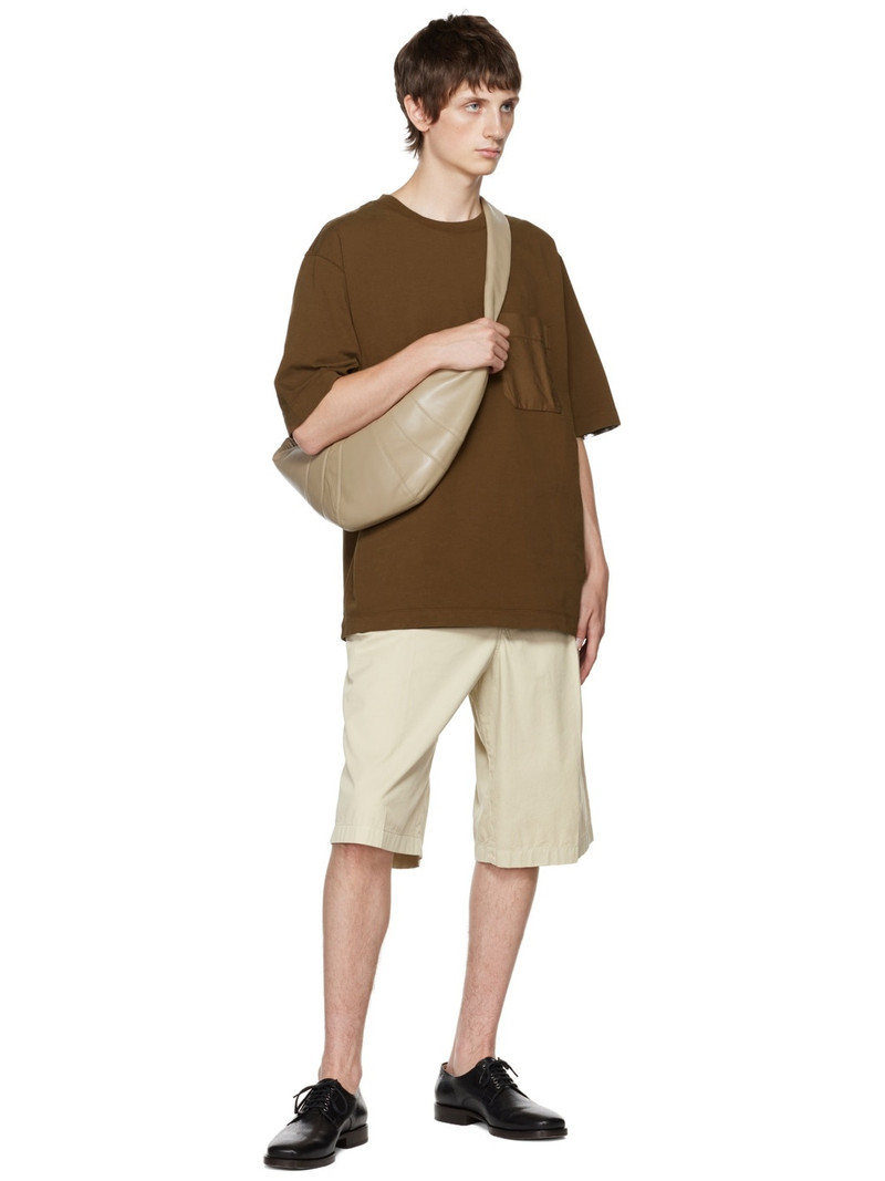 Lemaire Brown Boxy T-Shirt outlook