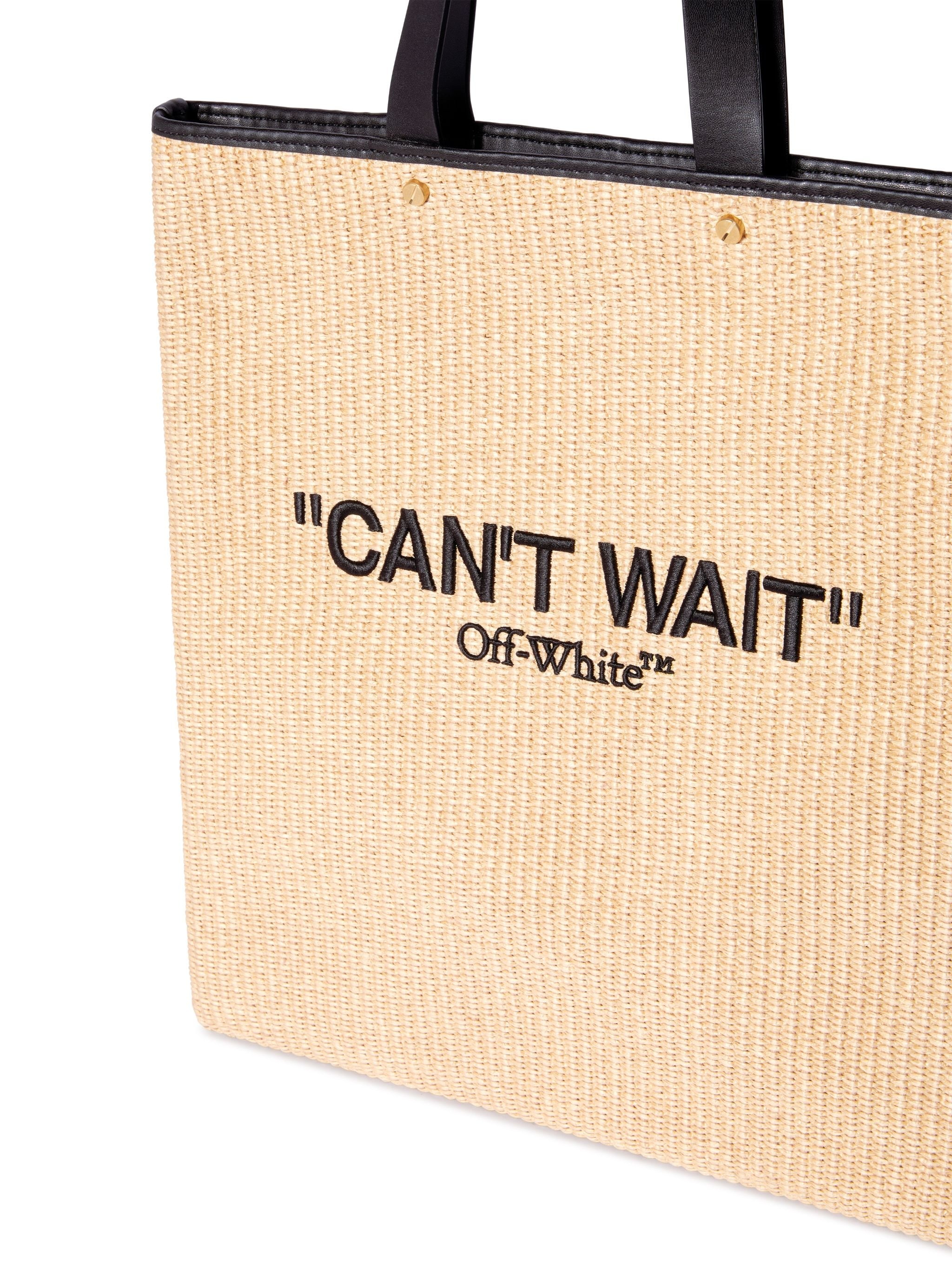 Quote Rafia Tote Bag - 6