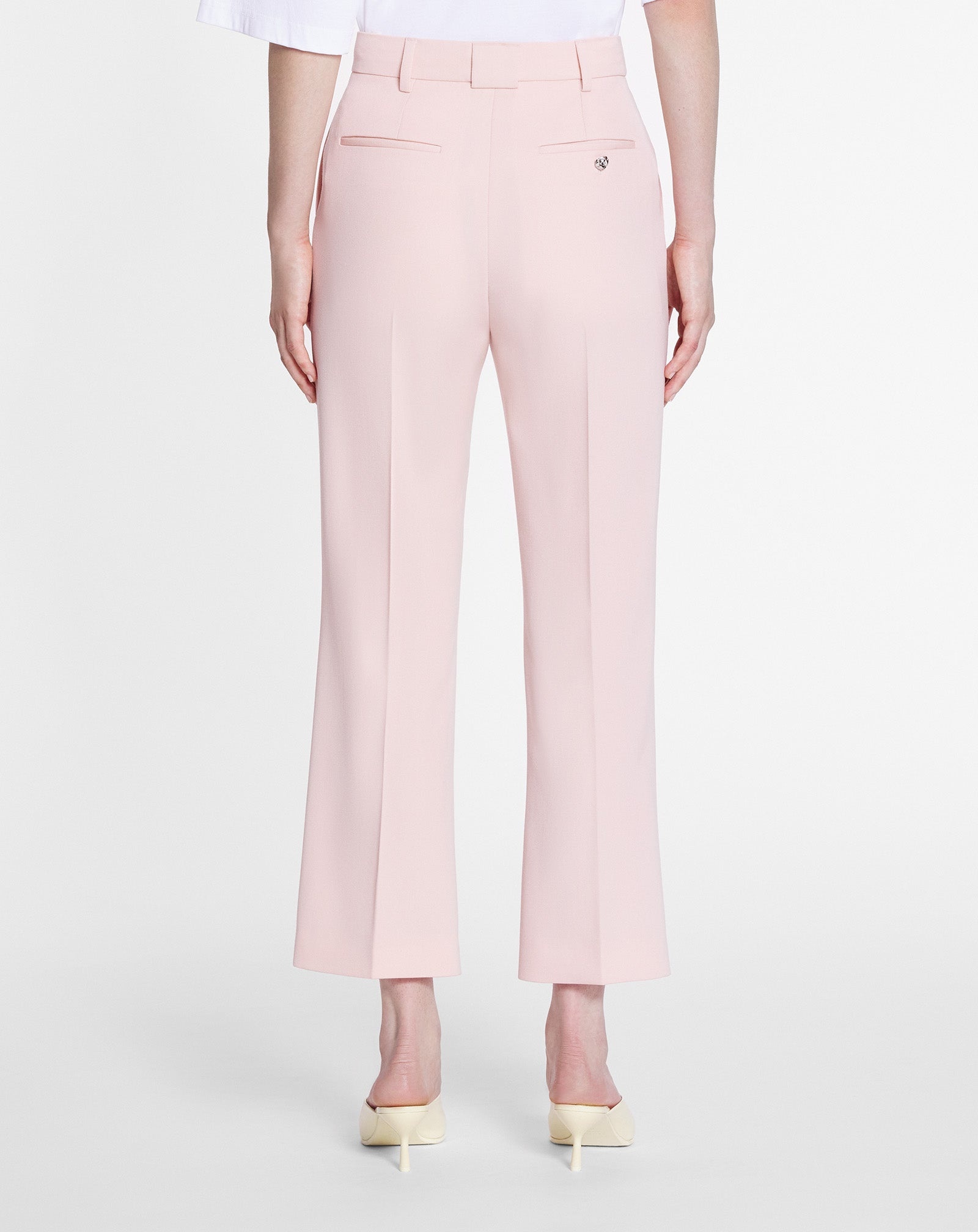 FLARED CROPPED PANTS - 4