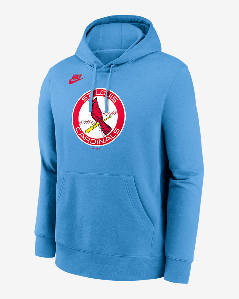 St. Louis Cardinals Cooperstown Logo Club Men's Nike MLB Pullover Hoodie 1