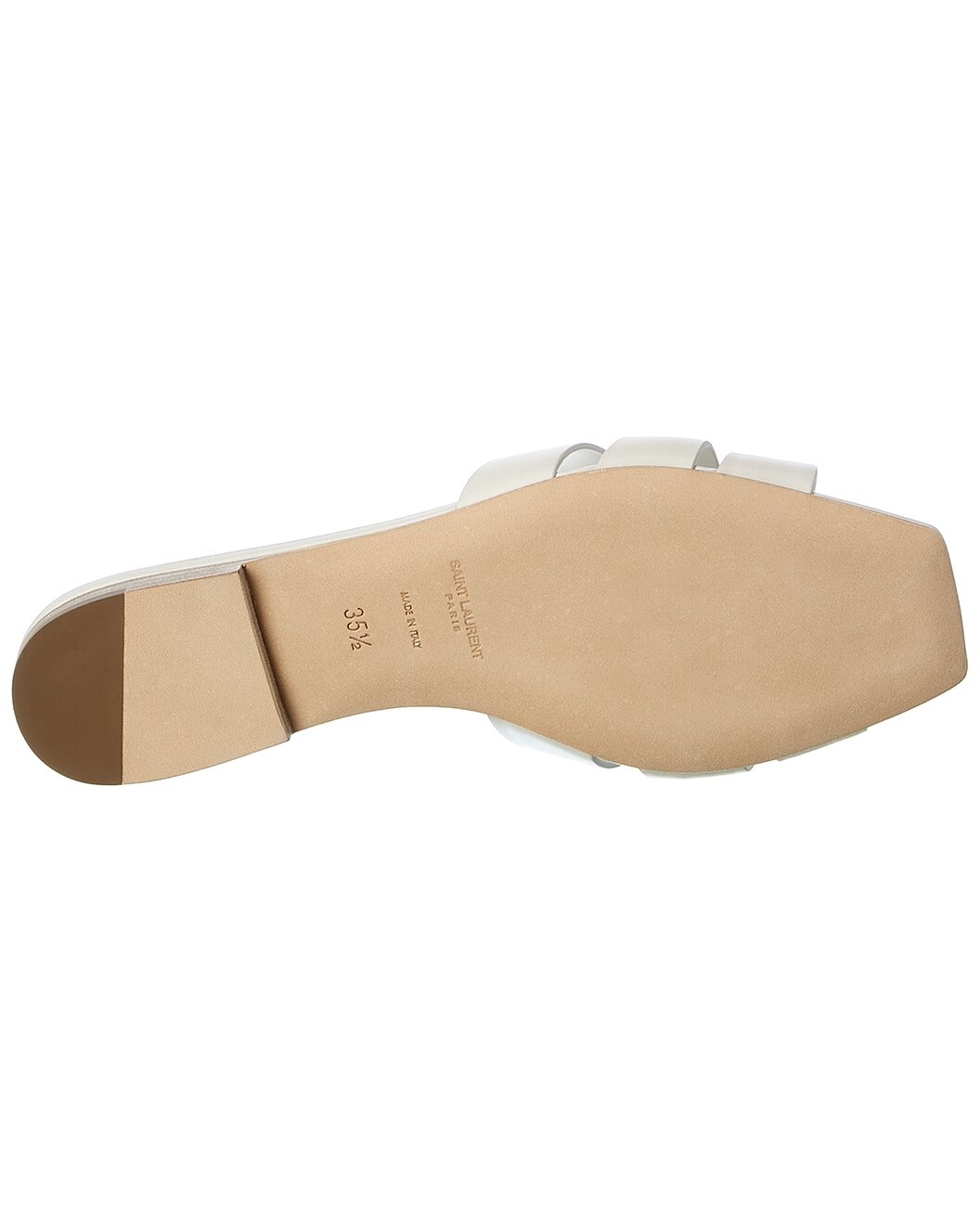 Saint Laurent Tribute Leather Sandal - 4