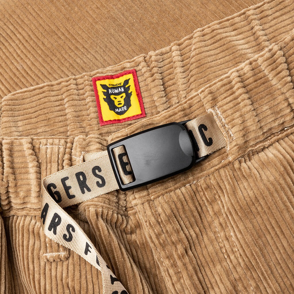 CORDUROY EASY PANTS - BEIGE - 3