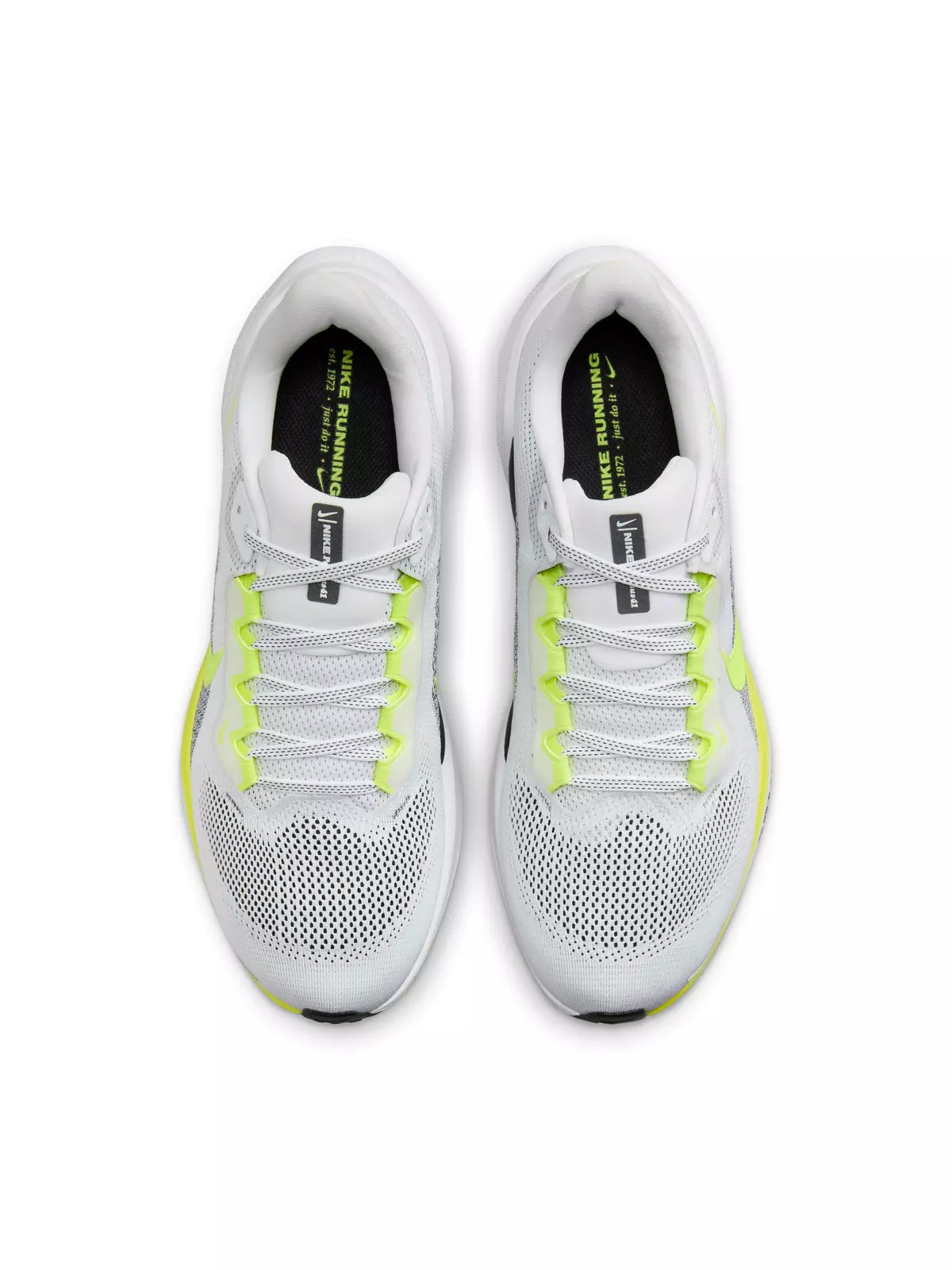 Pegasus 41 "White/Black/Volt" Men's Running Shoe - 4