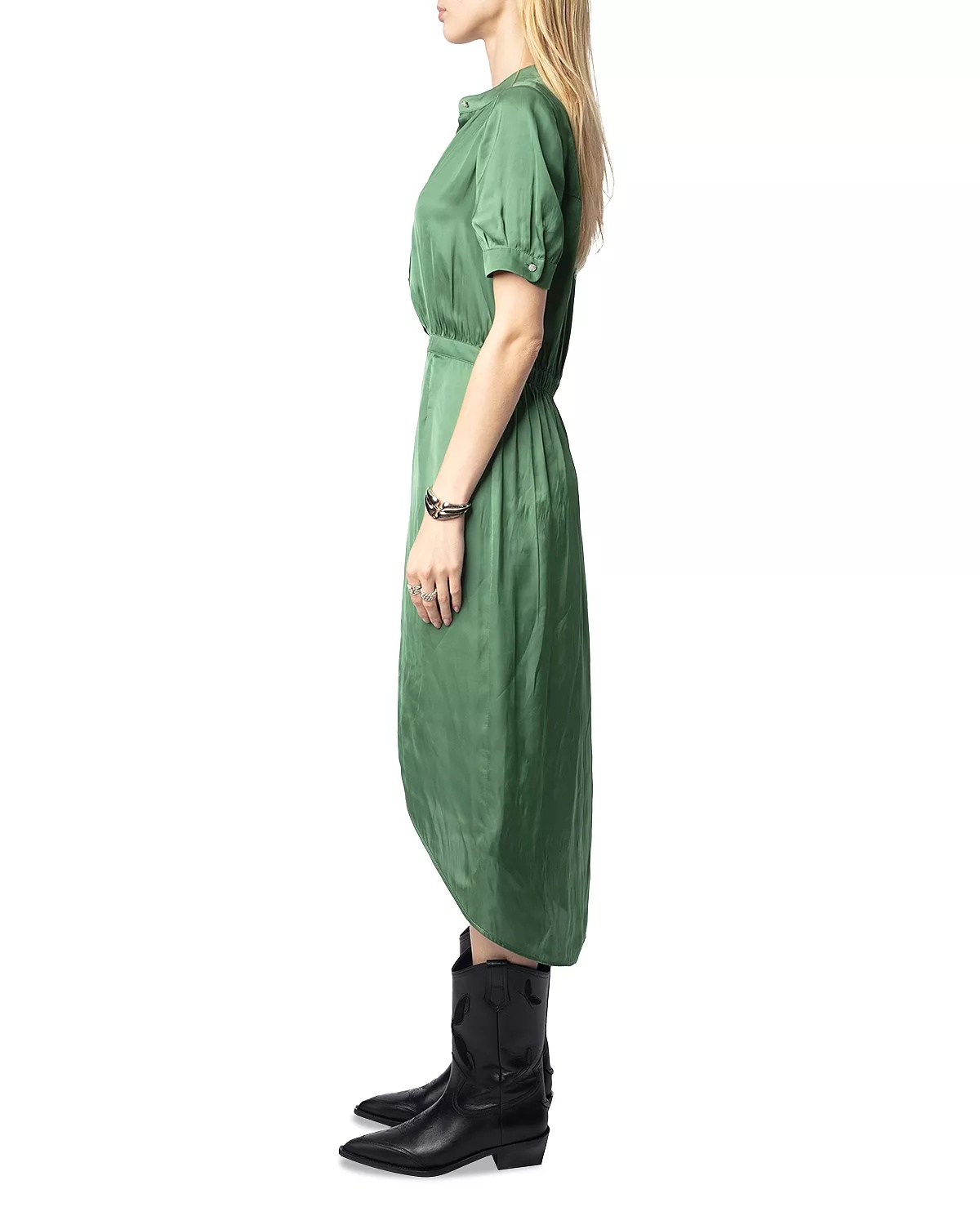Rimaz Satin Dress - 4