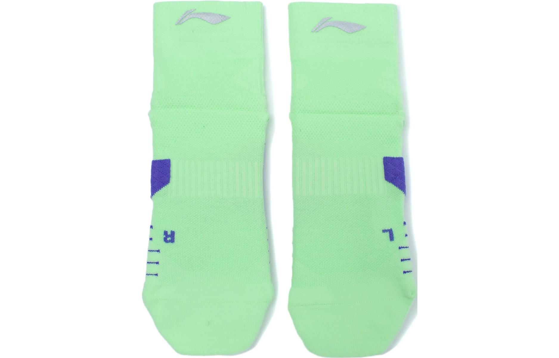 Li-Ning Cushion Ankle Socks 'Green' AWST103-23 - 3