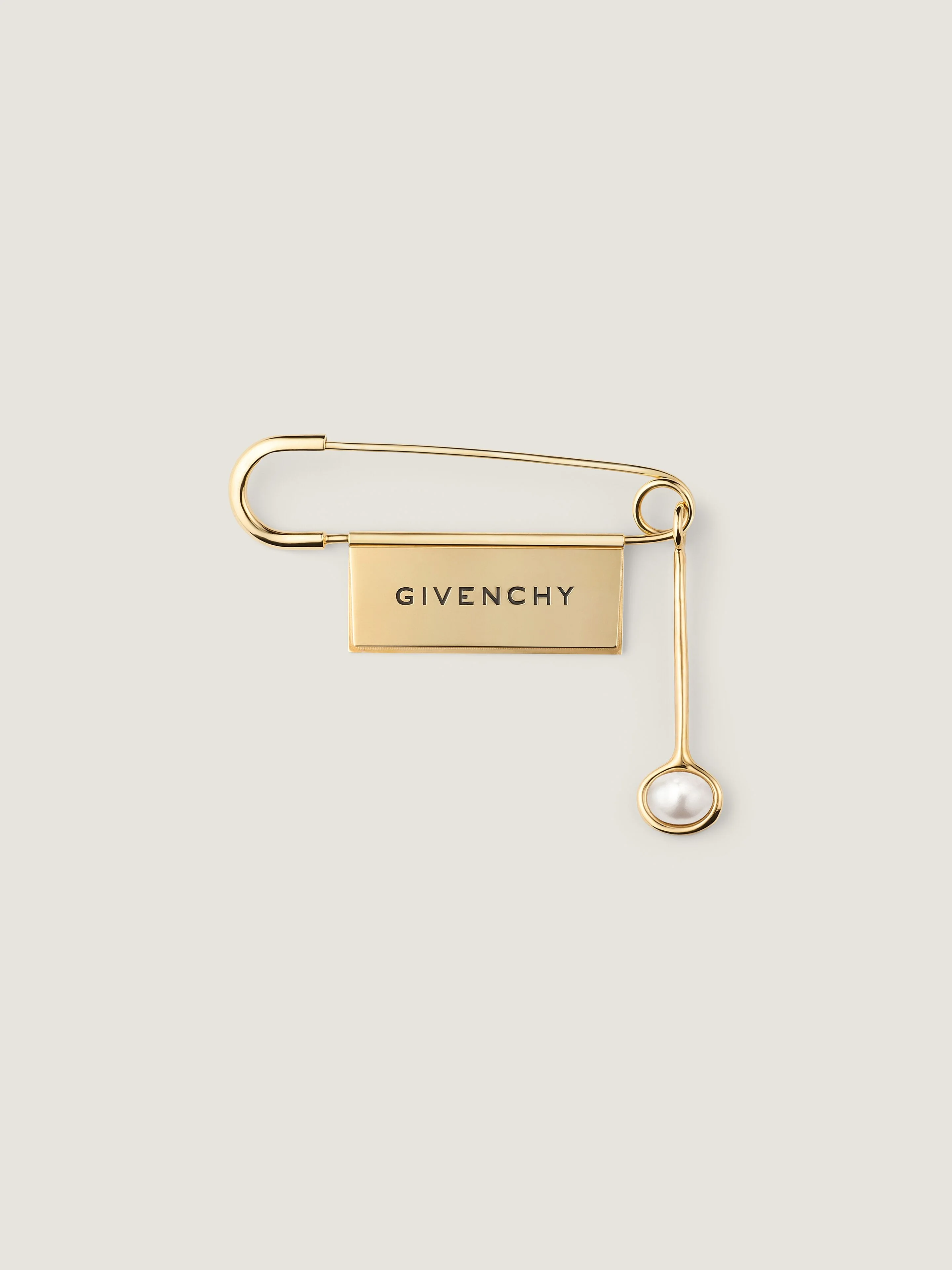 GIVENCHY PIN BROOCH IN METAL - 1