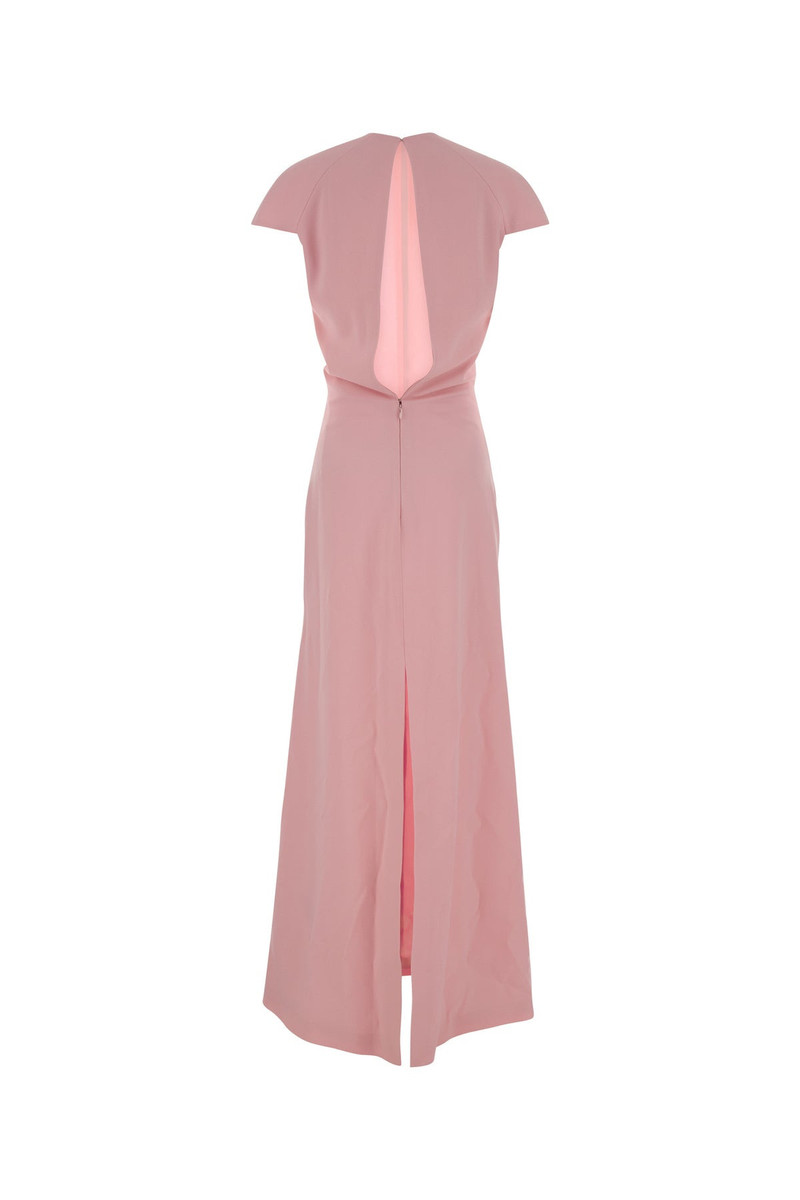 Jil Sander Pink sable long dress outlook