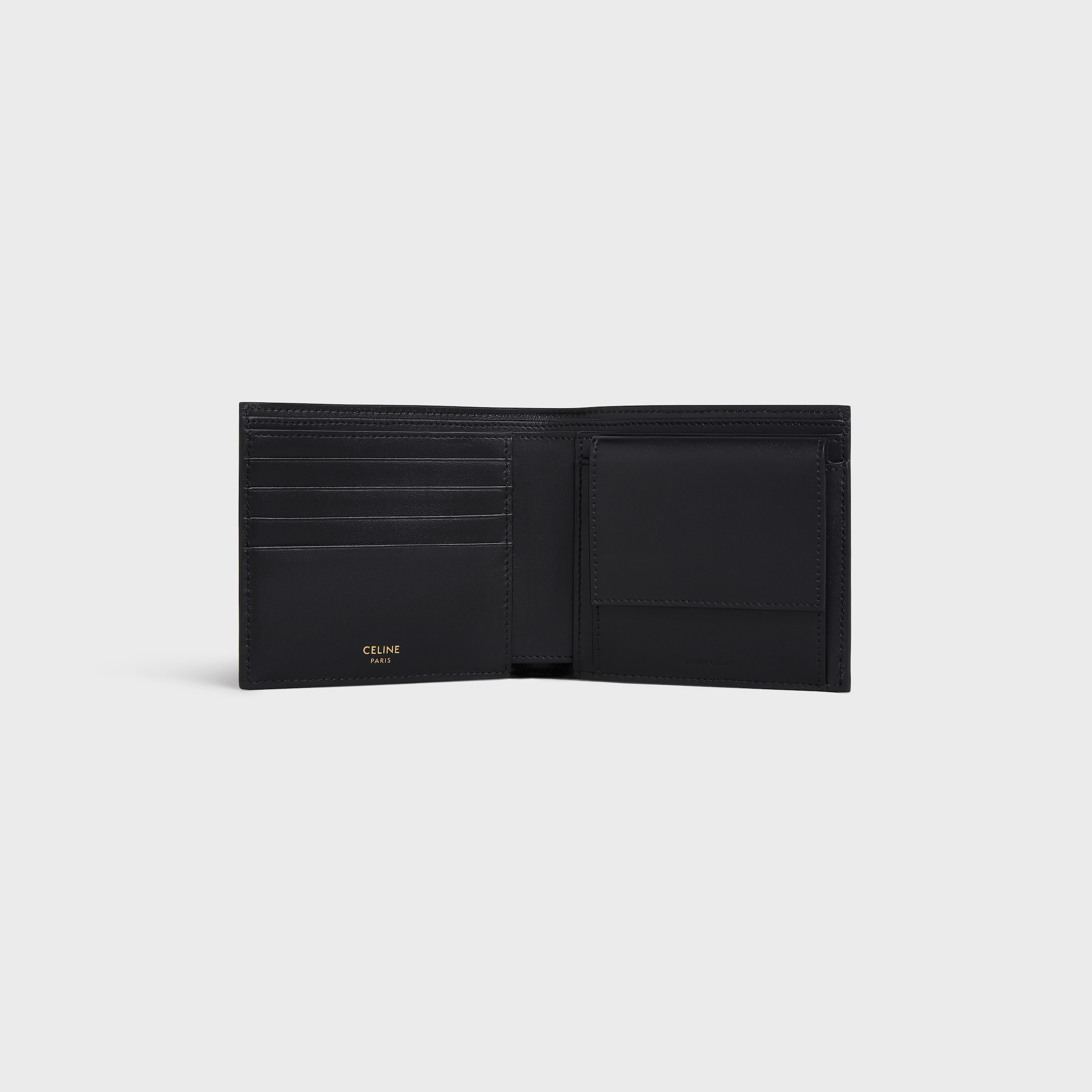 Bi-fold Wallet with Coin Compartment in Triomphe Canvas - 4