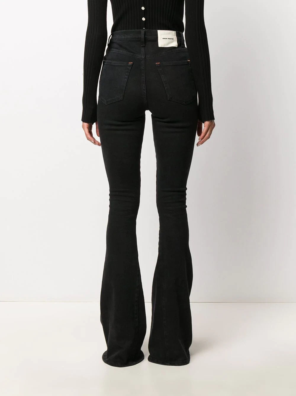 high-rise flared jeans - 4