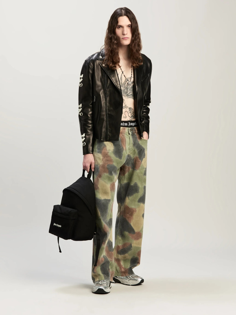 Palm Angels Seasonal Camouflage Loose Pants outlook