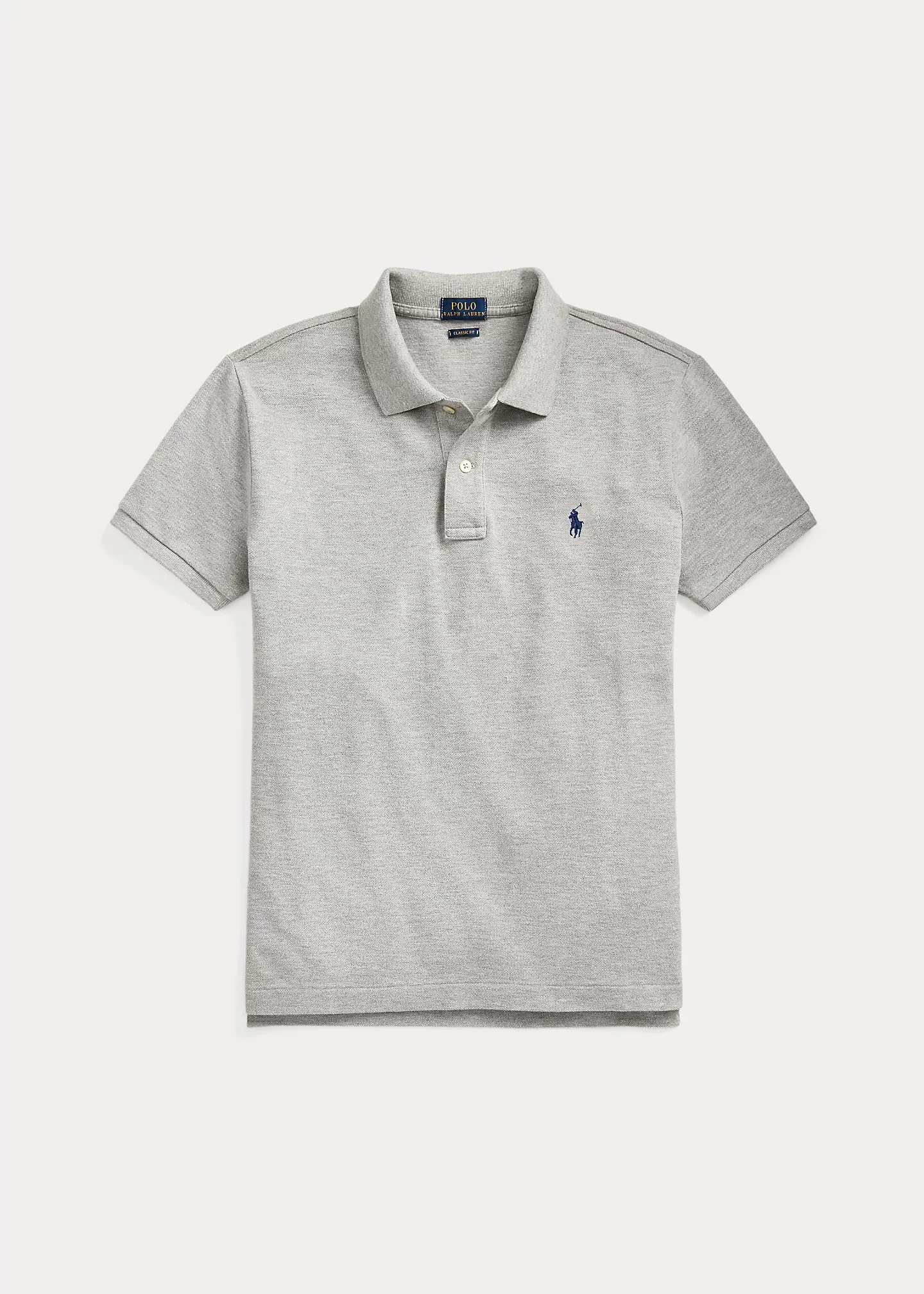 The Iconic Classic Fit Mesh Polo Shirt - 1