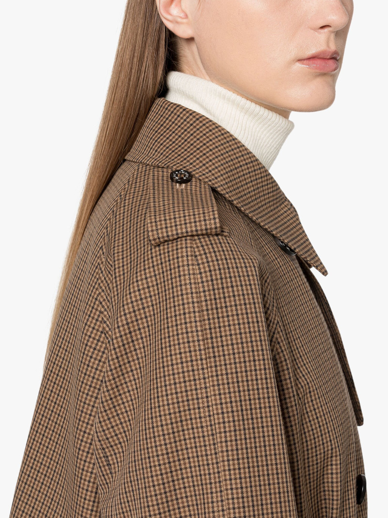 NEW FORREST BROWN GUNCLUB WOOL TRENCH COAT 5