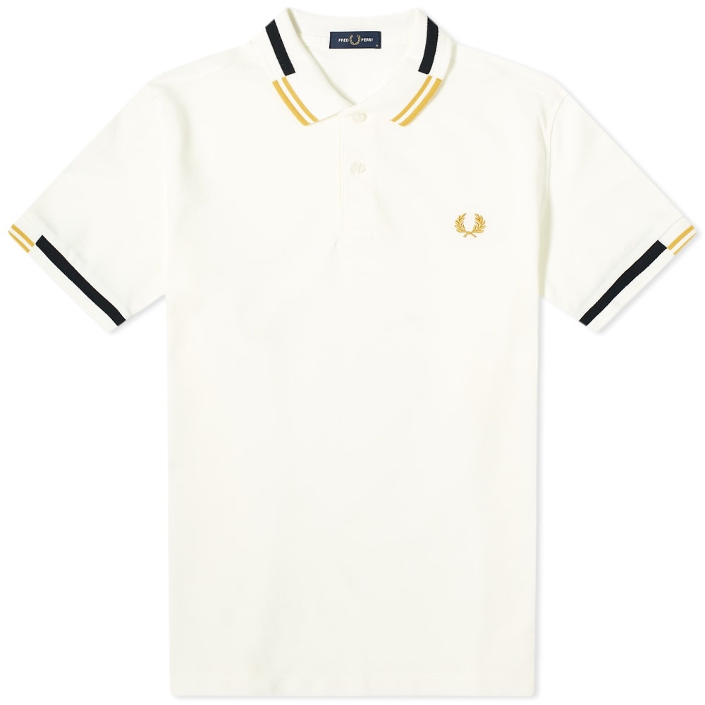 Fred Perry Authentic Abstract Tipped Polo - 1