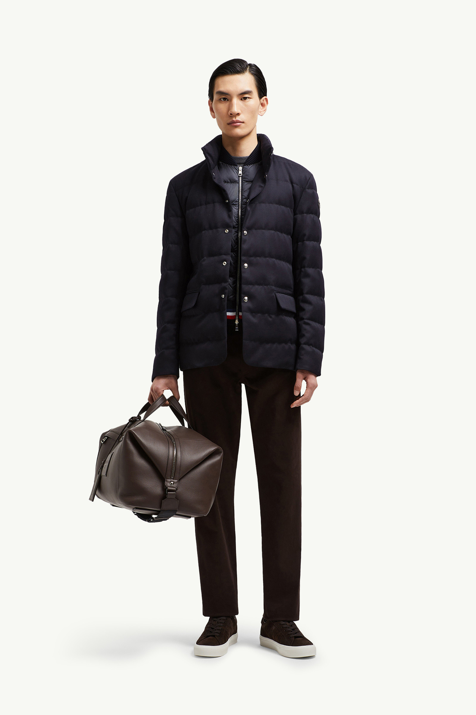 Bess Hooded Wool Short Down Jacket - 2