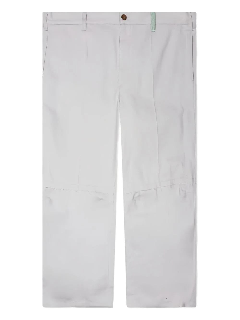 cotton-blend trousers - 1