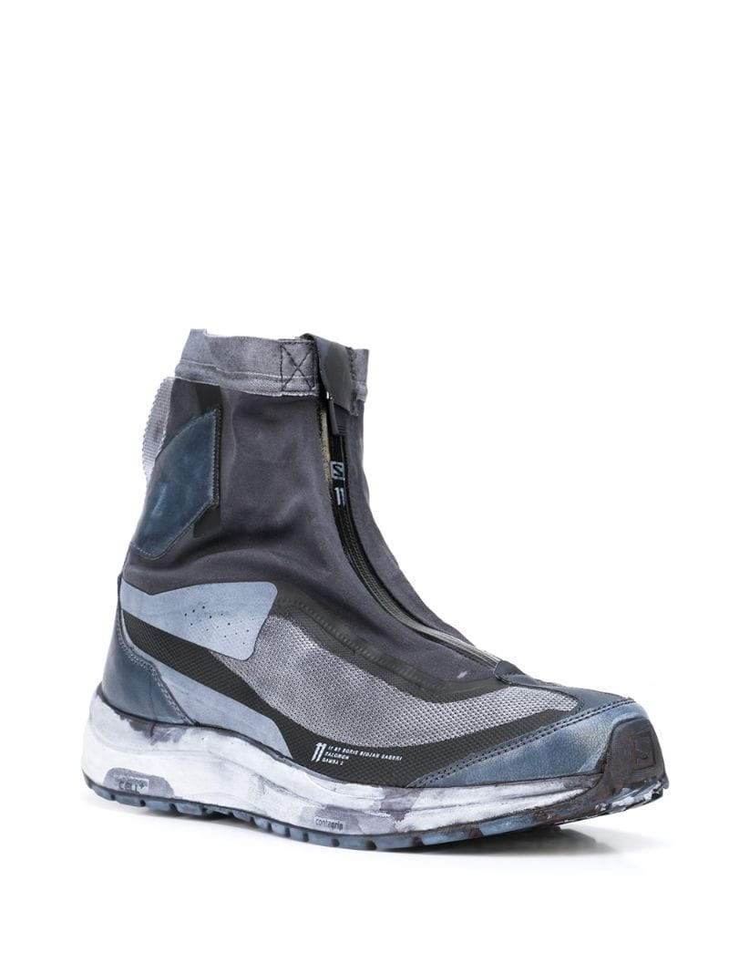11 by Boris Bidjan Saberi x Salomon Bamba 2 High sneakers outlook