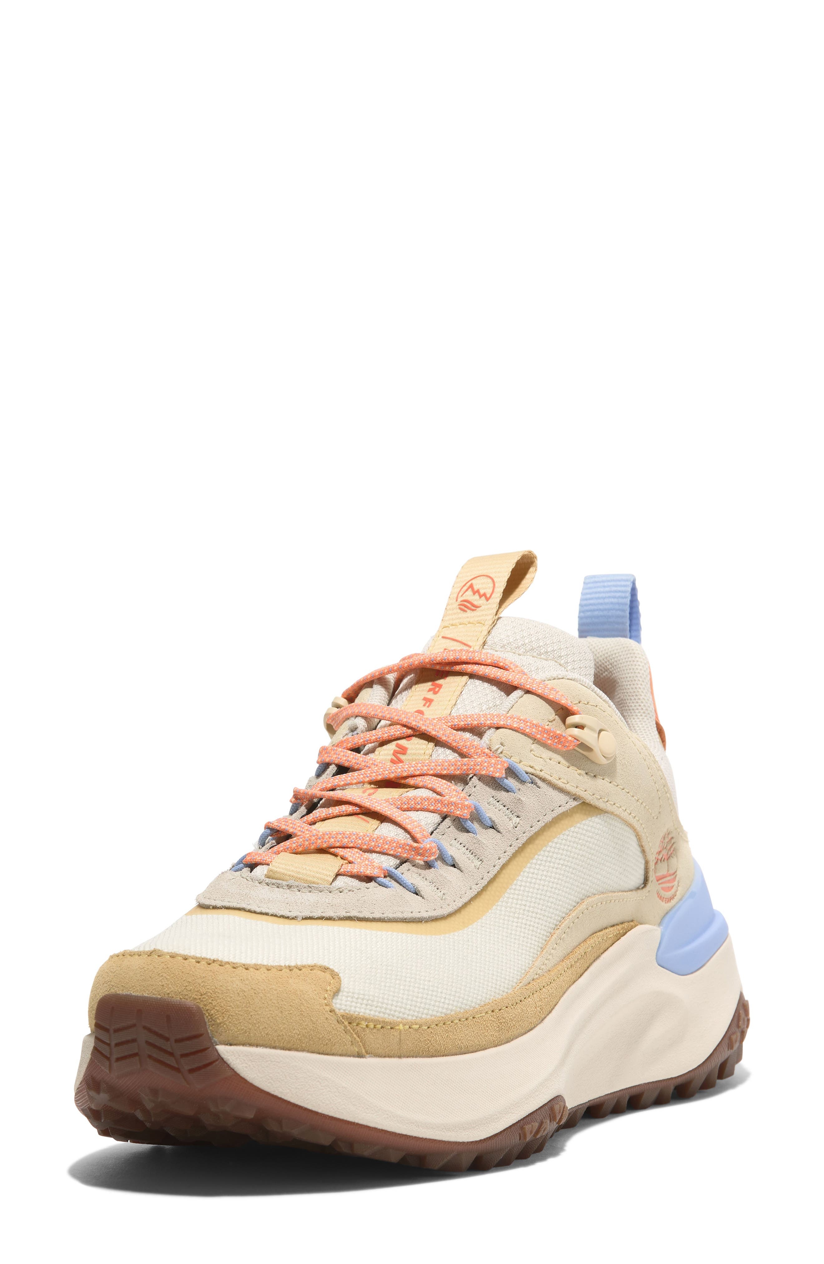 Timberland Motion Access Waterproof Sneaker in Natural Mesh W Med Yellow at Nordstrom - 9