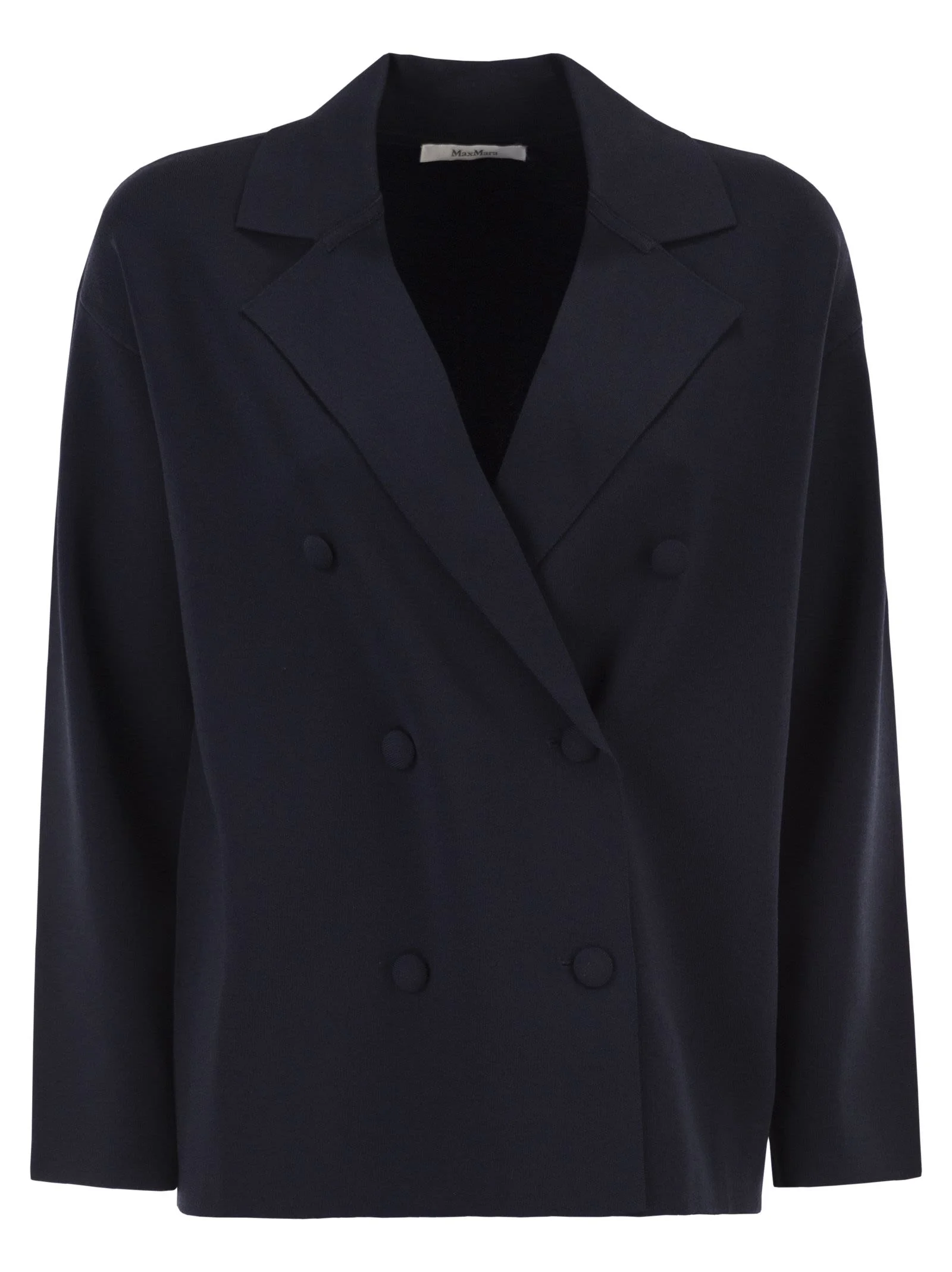 Max Mara Women Mxpcalte - Double-Breasted Viscose Crêpe Jacket - 1