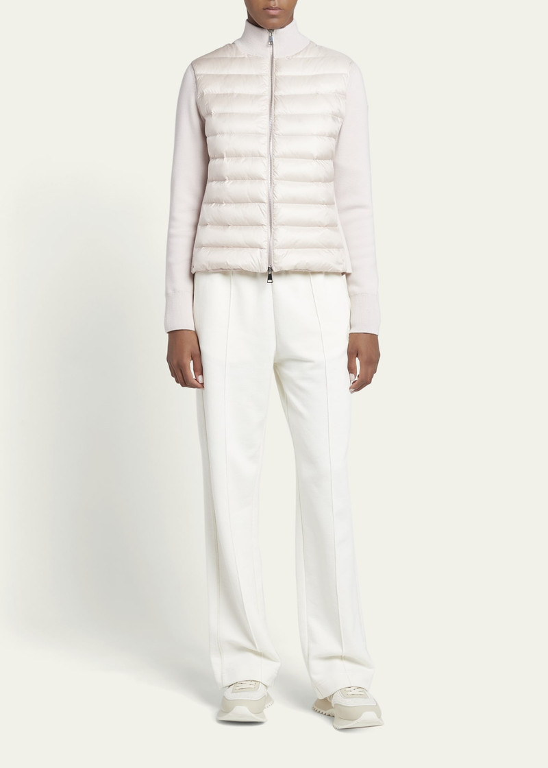 Moncler Hybrid Puffer Cardigan outlook