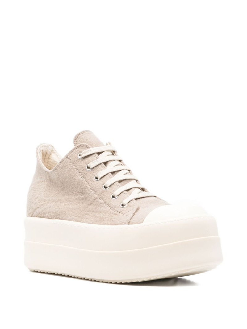 Rick Owens DRKSHDW platform lace-up sneakers outlook