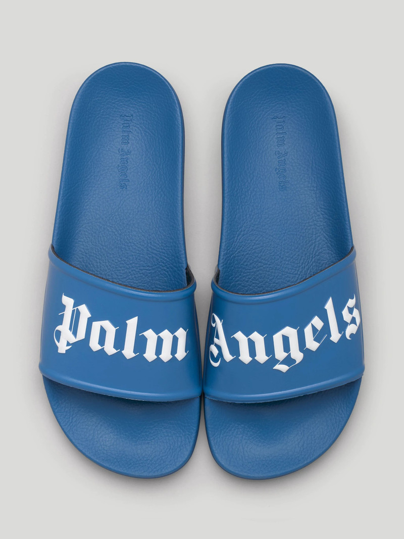 Palm Angels BLUE POOL SLIDERS outlook