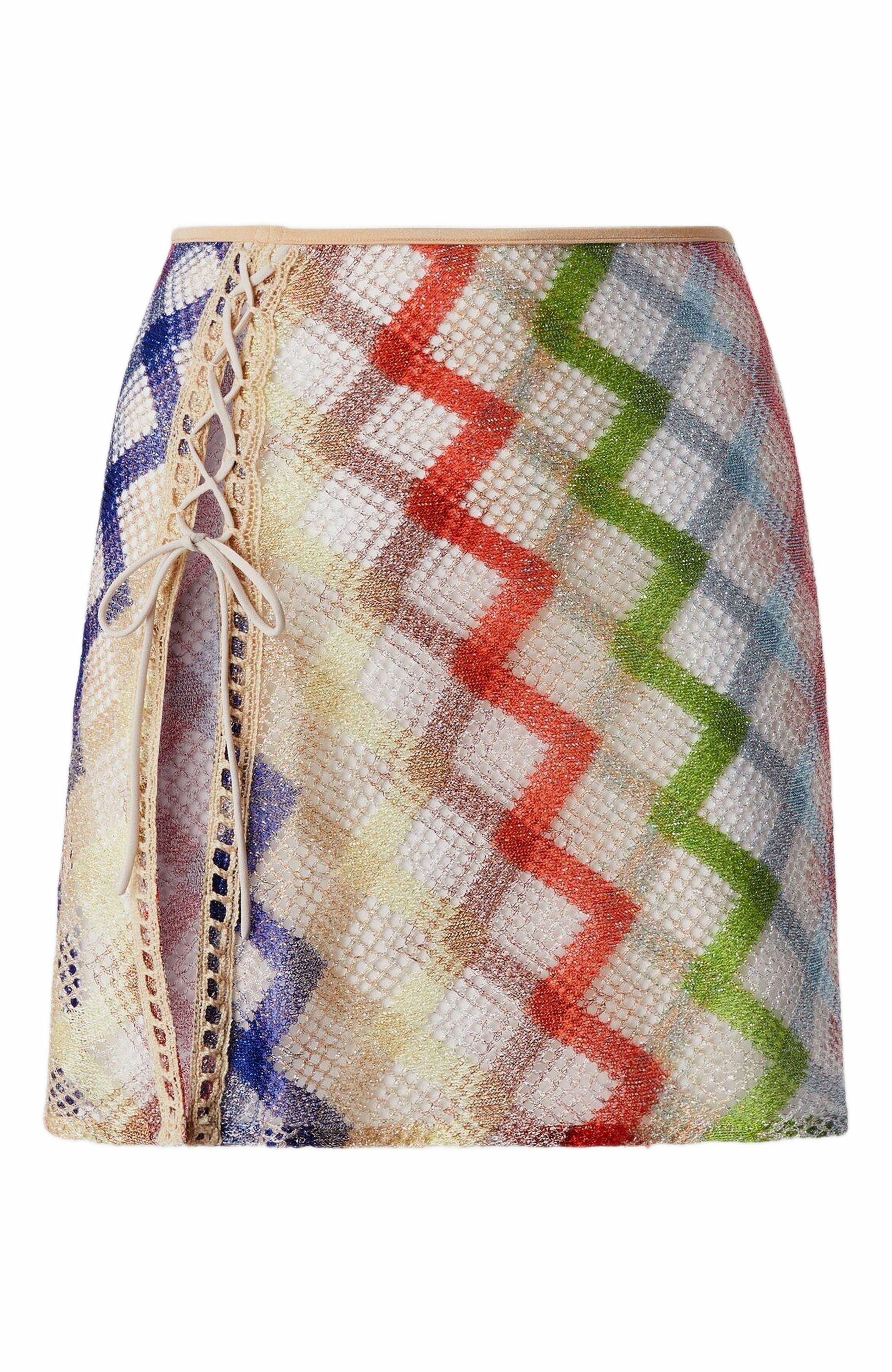 Missoni Short Skirt In Viscose And Lamé in Multicoloured at Nordstrom - 4