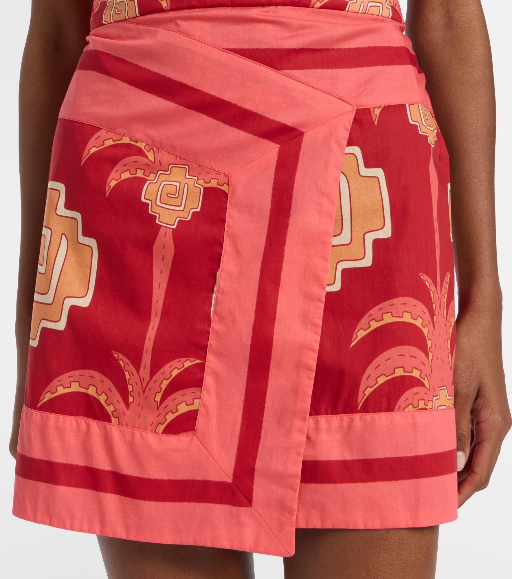 Raiz printed cotton minidress - 5