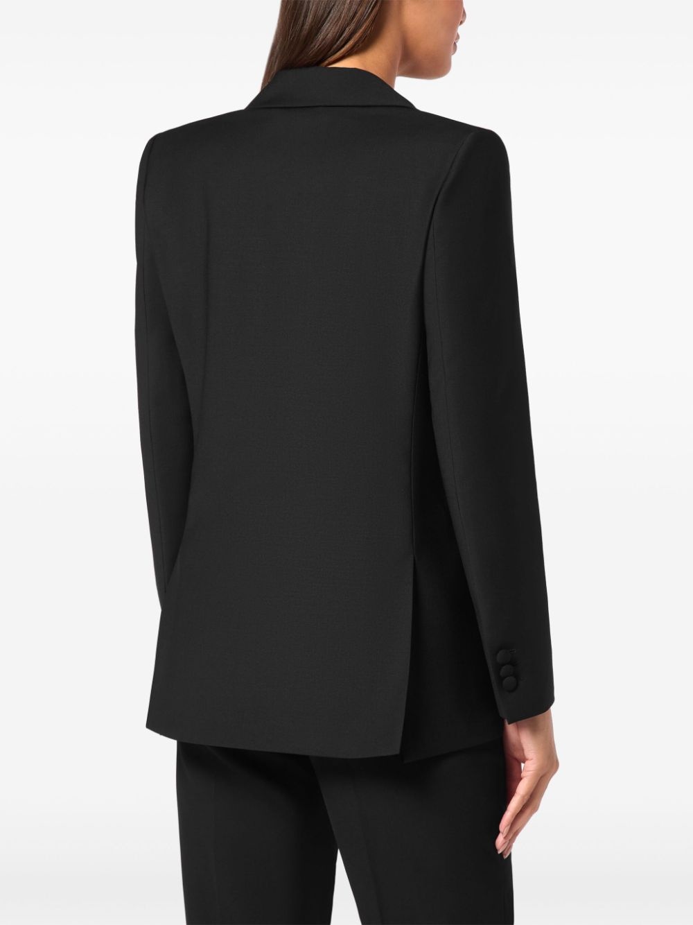 monogram blazer - 4