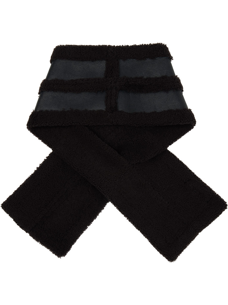 Our Legacy Brown Blizzard Scarf outlook