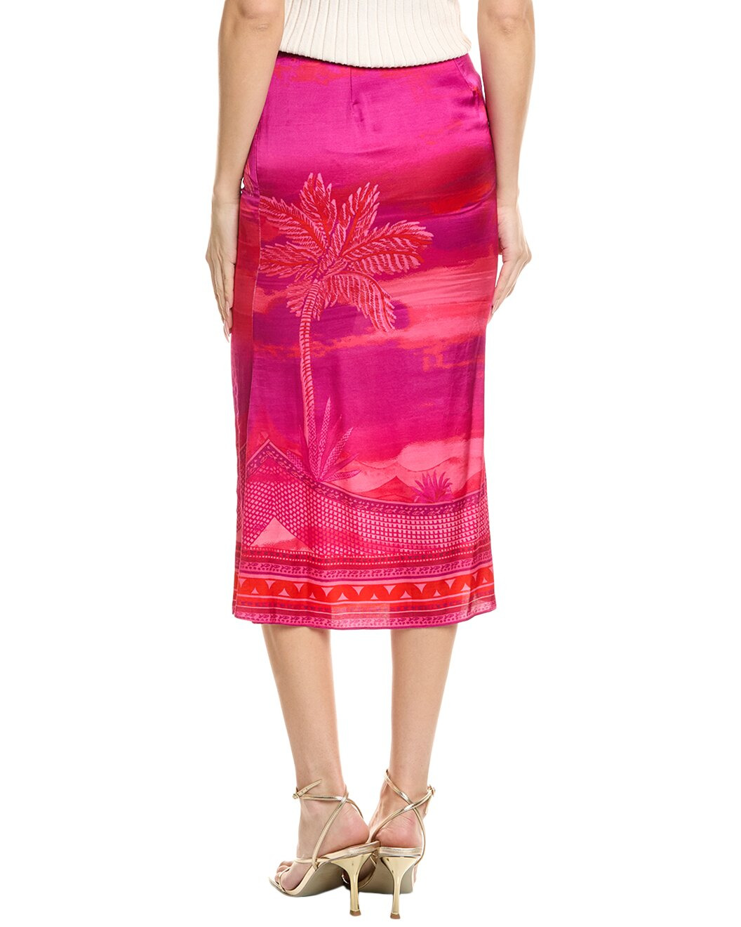 Hemant & Nandita Soma Midi Skirt - 2